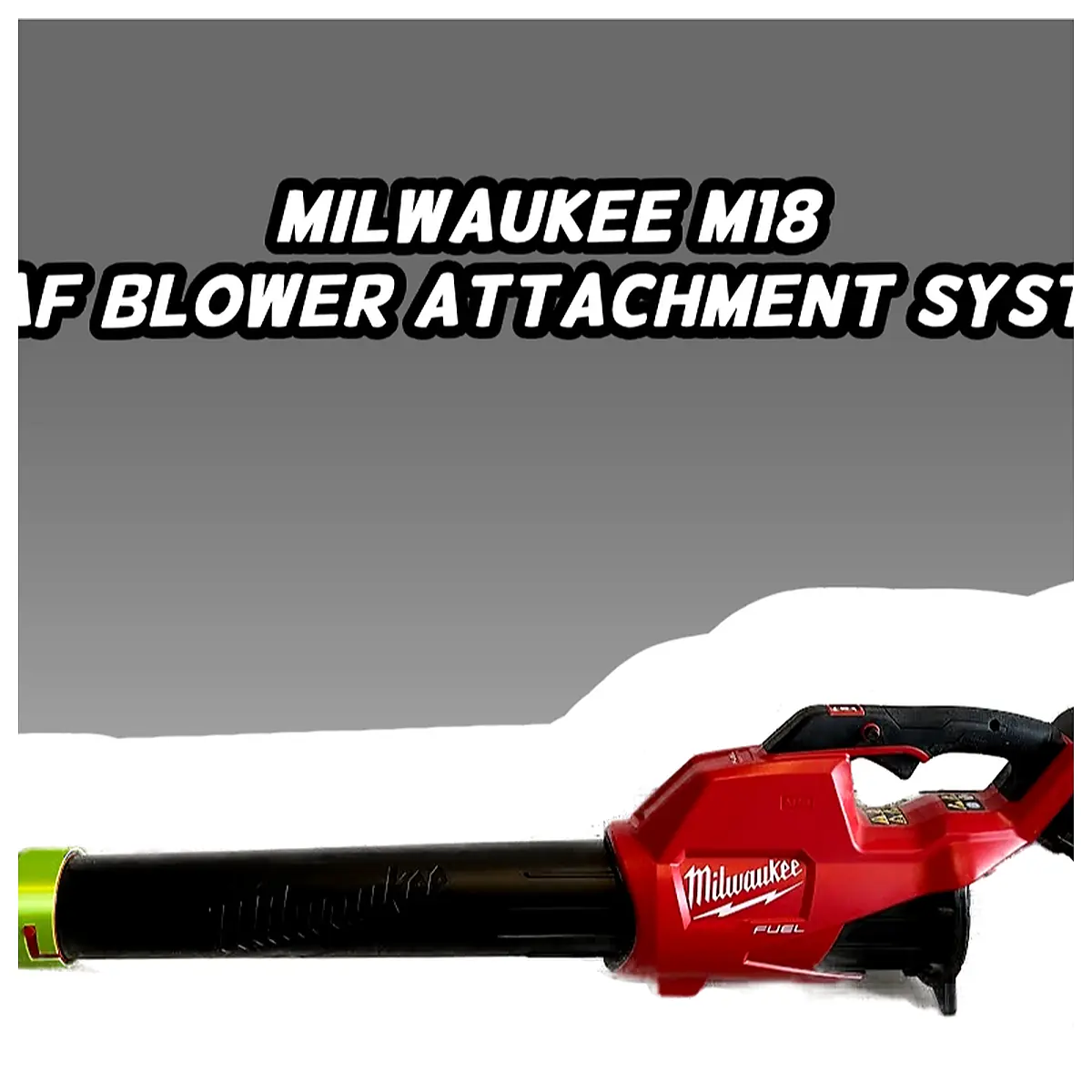 M18 Blower Attachment System Universal Leaf Blower Kit Powerful Clearing Garden Sweep Clean Yard Blow Leaves