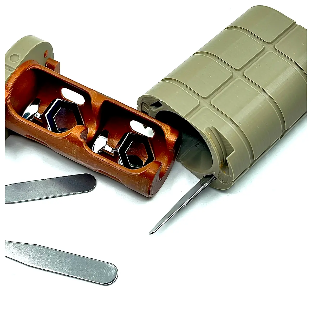 Cufflink Case Holder Protective Sleeve Leather Storage Gift Repair Parts Universal Fit