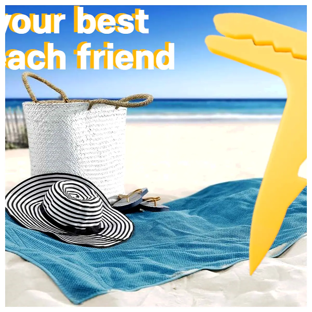 Beach Towel Clips Grip Sand Clip Sand Beach Towel Holder Quick Sand Grab Sand