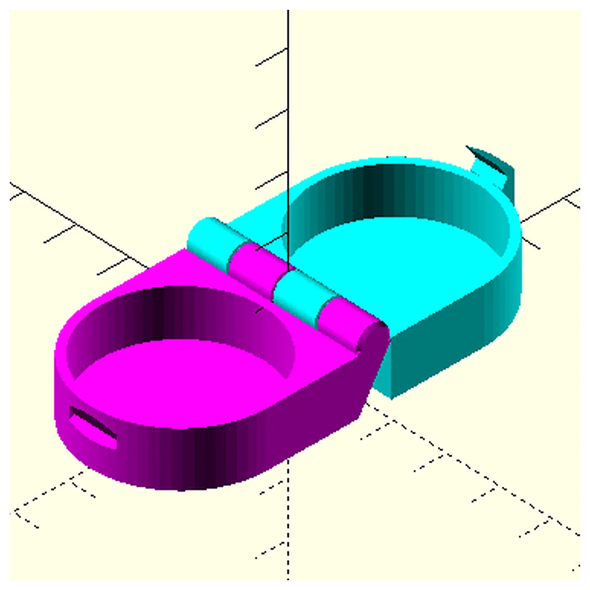 PiPBox Print in Place Hinge Parametric Box Parts Accessories Repair Service