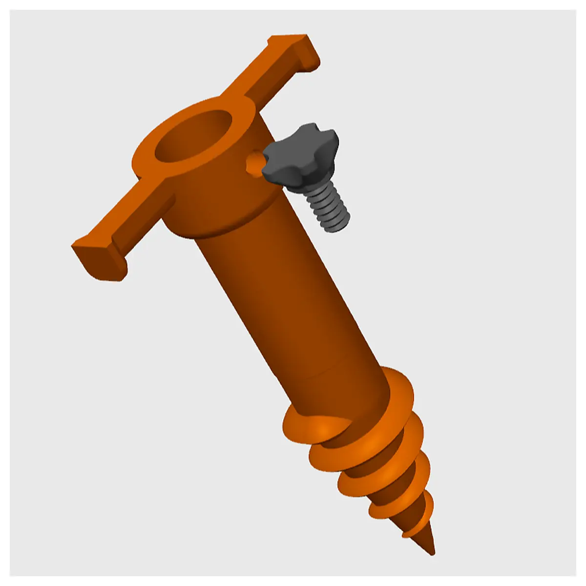 Beach Umbrella Screw Sand Spike Ground Anchor Durable Non Slip Beach Accessories Sand Screw Replacement Parts