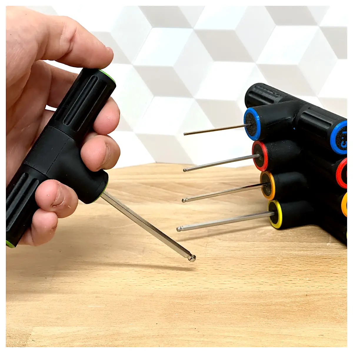 Hex Key Set T Handle Metric Adjustable Wrenches Repair Tools Customize Tools
