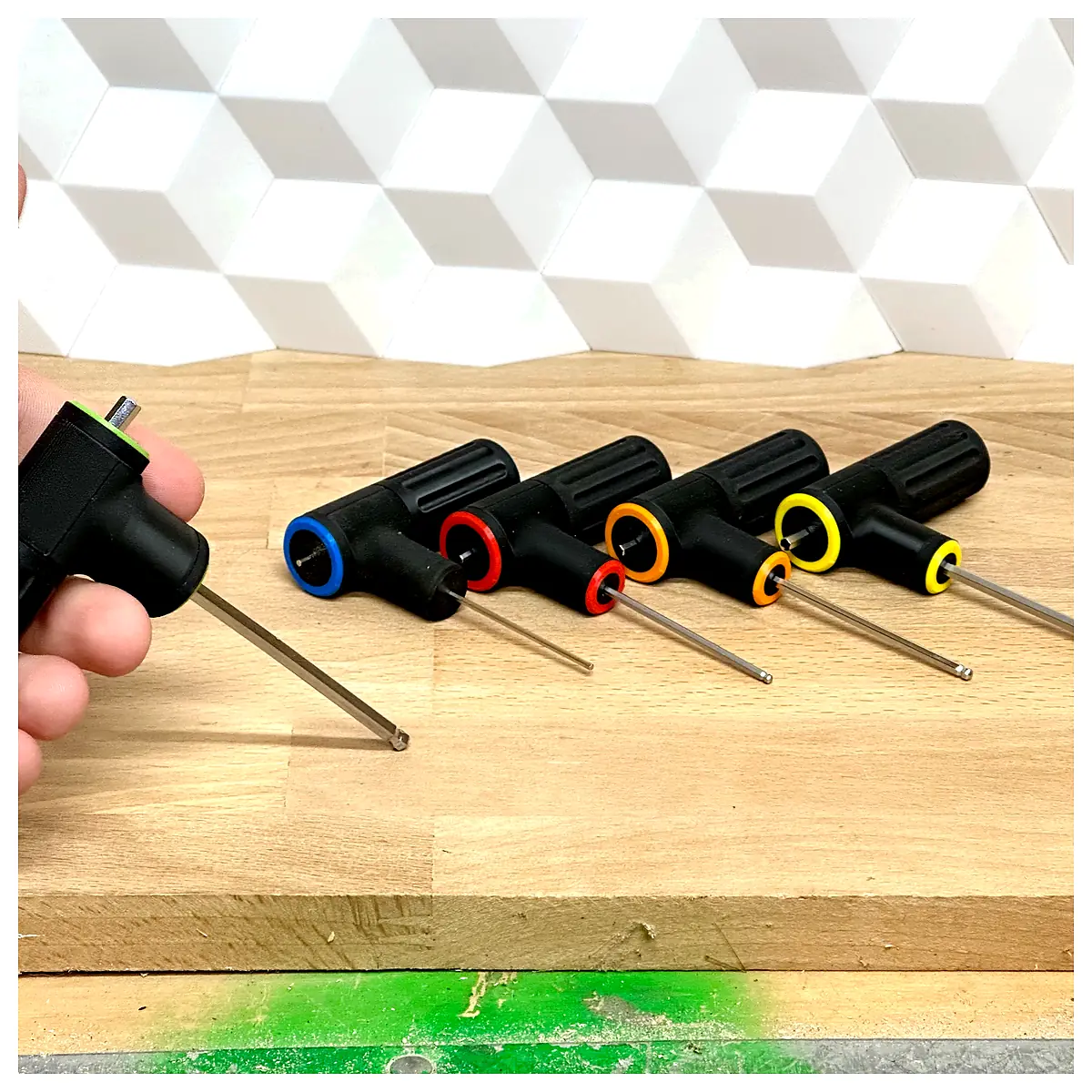 Hex Key L Handle Set Metric Adjustable Wrenches Repair Tools Socket Set Universal