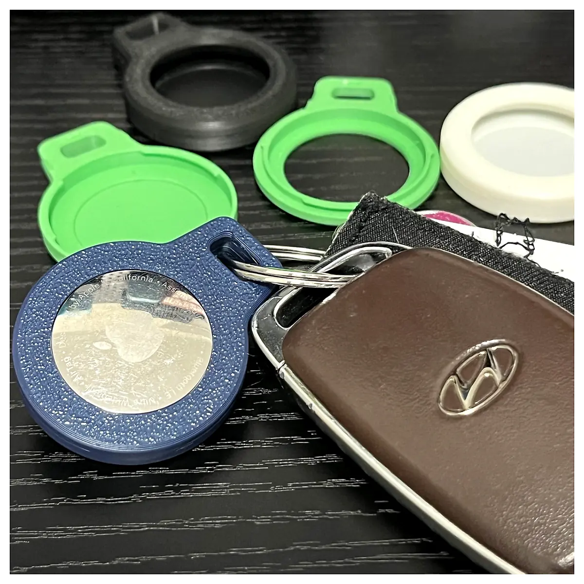 AirTag Keychain Holder Case Universal Tracker Accessories Replacement Parts Repair
