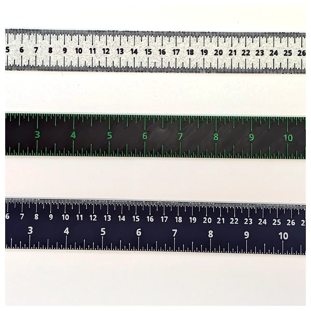 Zero Start Rulers Auto Flush End Bathroom Measuring Tool Dimensions Measurement Device