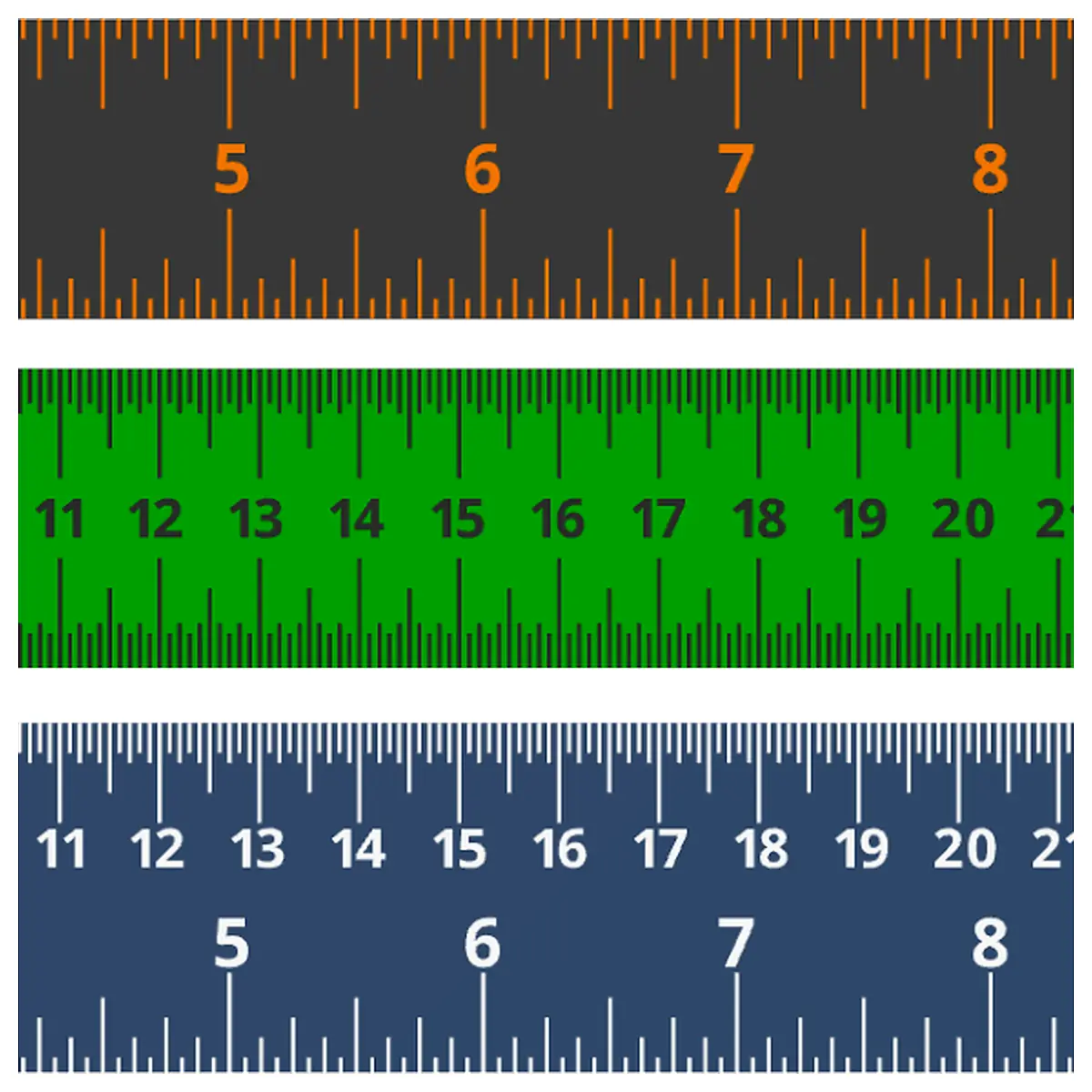 Zero Start Rulers Auto Flush End Bathroom Measuring Tool Dimensions Measurement Device