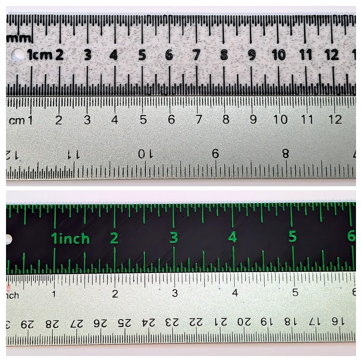 Zero Start Rulers Auto Flush End Bathroom Measuring Tool Dimensions Measurement Device