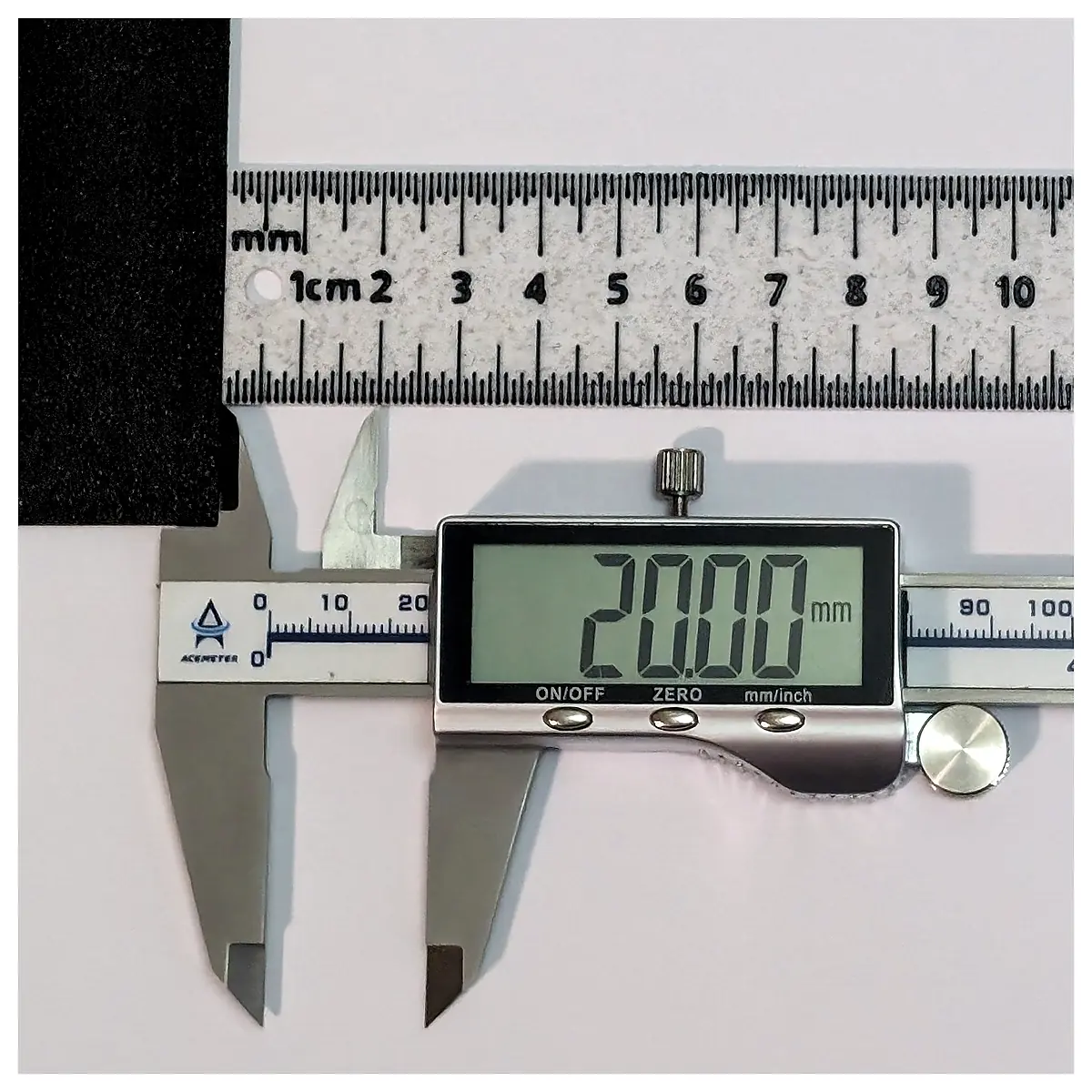 Zero Start Rulers Auto Flush End Bathroom Measuring Tool Dimensions Measurement Device
