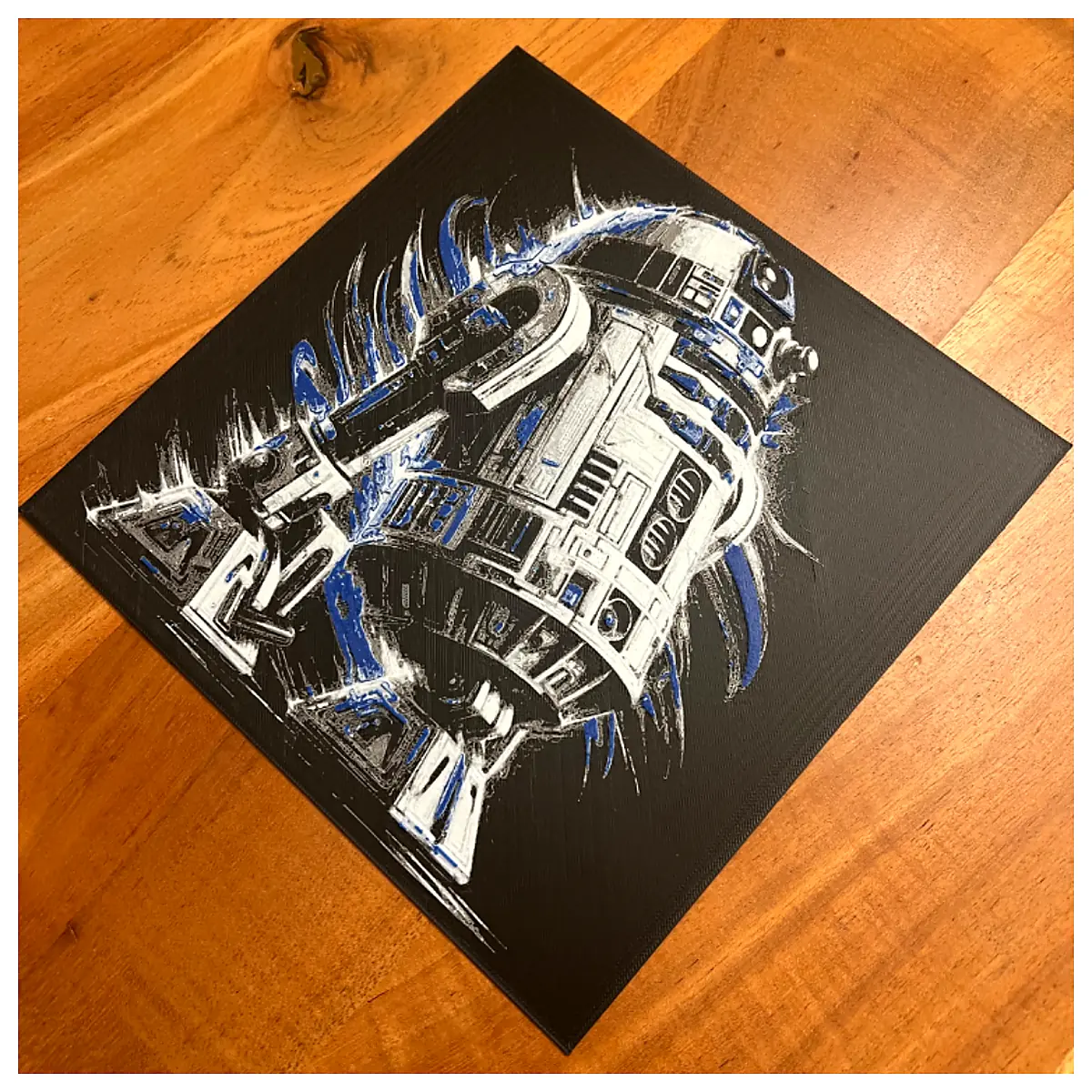 R2D2 Black Background Robot Toy Star Wars Model Electronic Toy Kids Gift Remote Control Parts Repair Universal