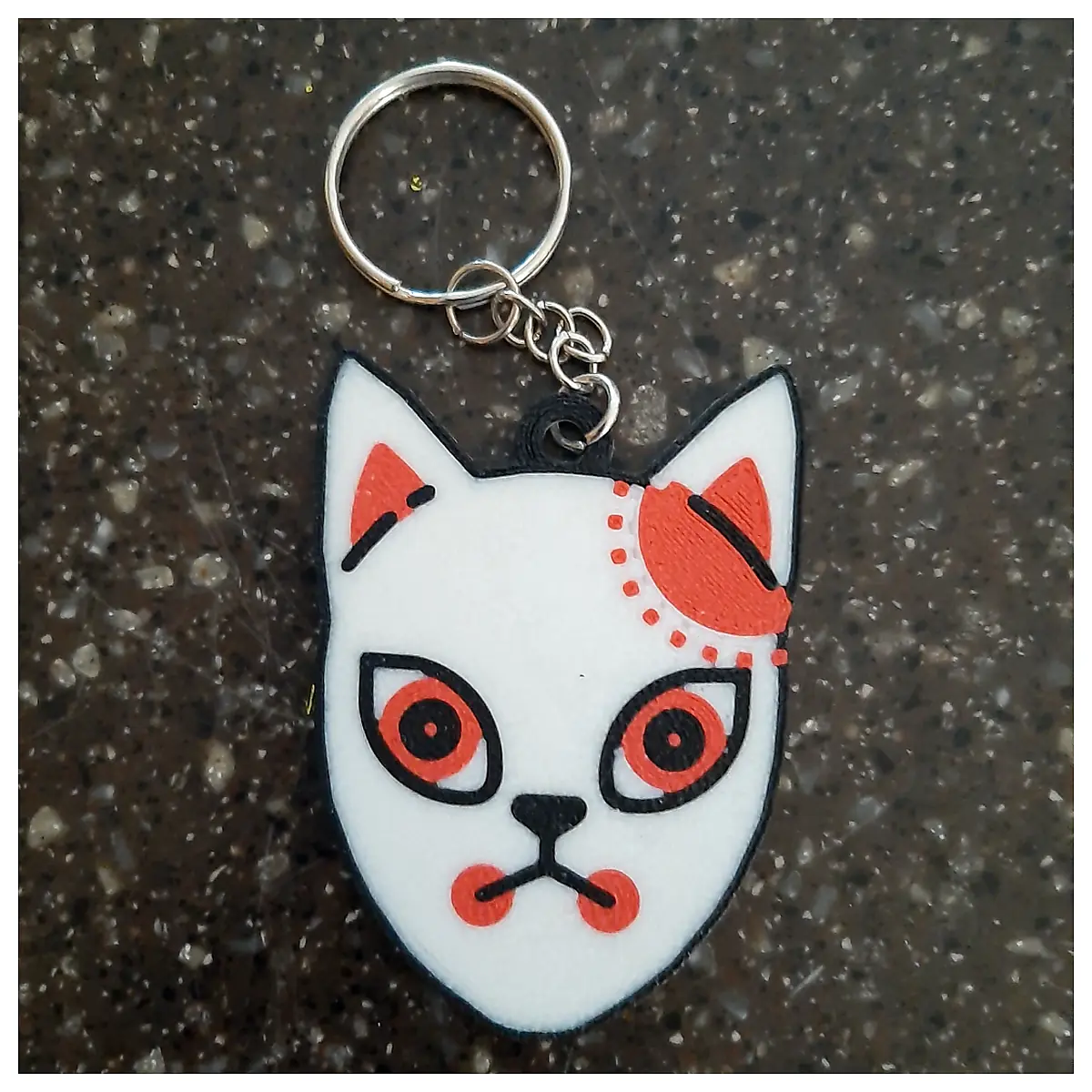 Demon Slayer Keychain Anime Pendant Sword Art Online Character Charm Collectible Fan Gift