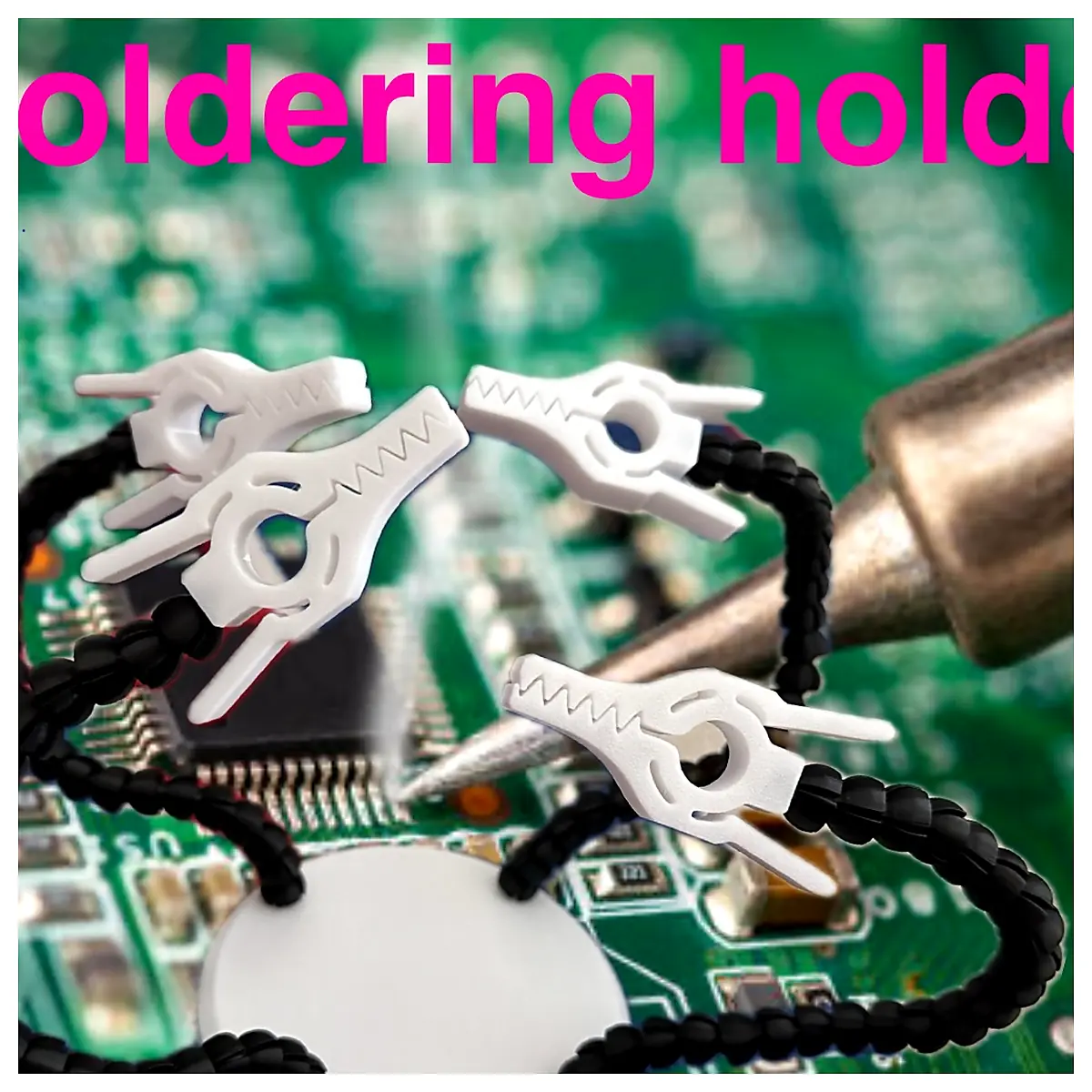 Soldering Tool Holder Flexible Arms Helping Hands Soldering Accessories Repair Tools Electronic Components Parts Repair