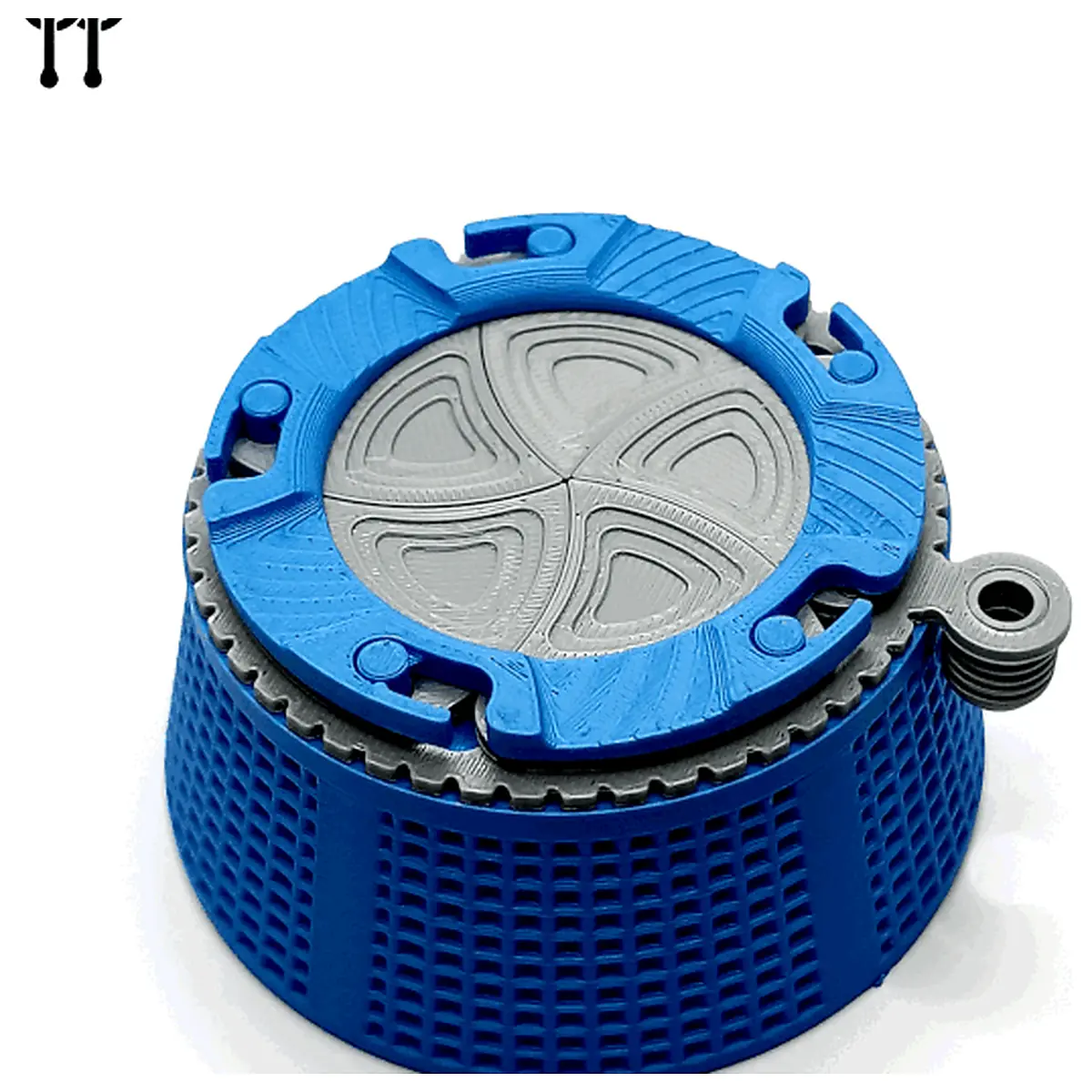 3D Printable Mechanical Iris Container Parts Repair Universal Replacement Customizable