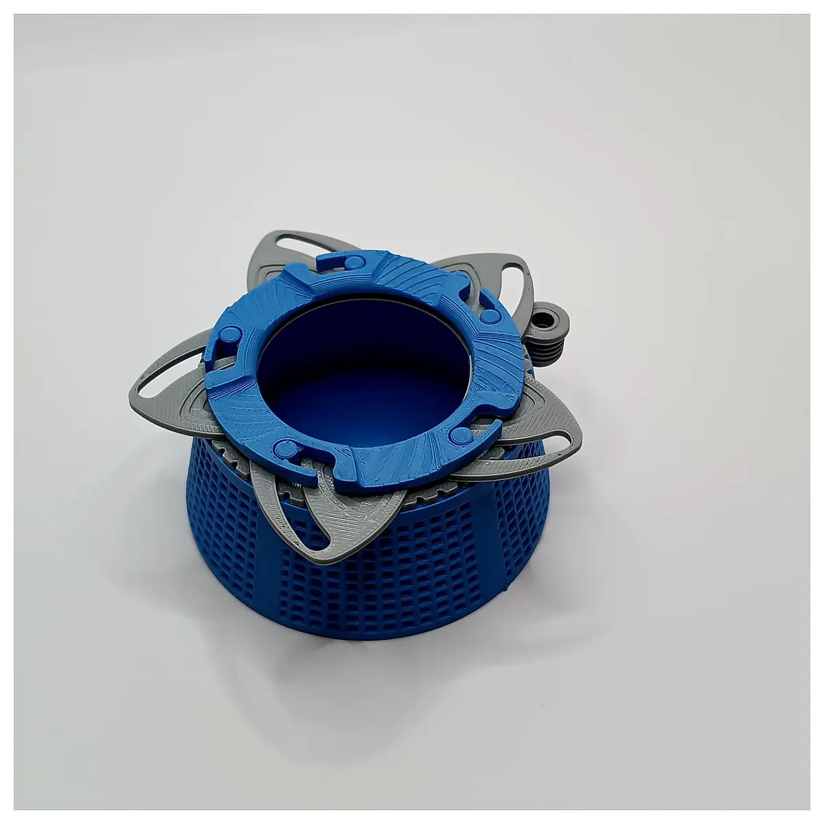 3D Printable Mechanical Iris Container Parts Repair Universal Replacement Customizable