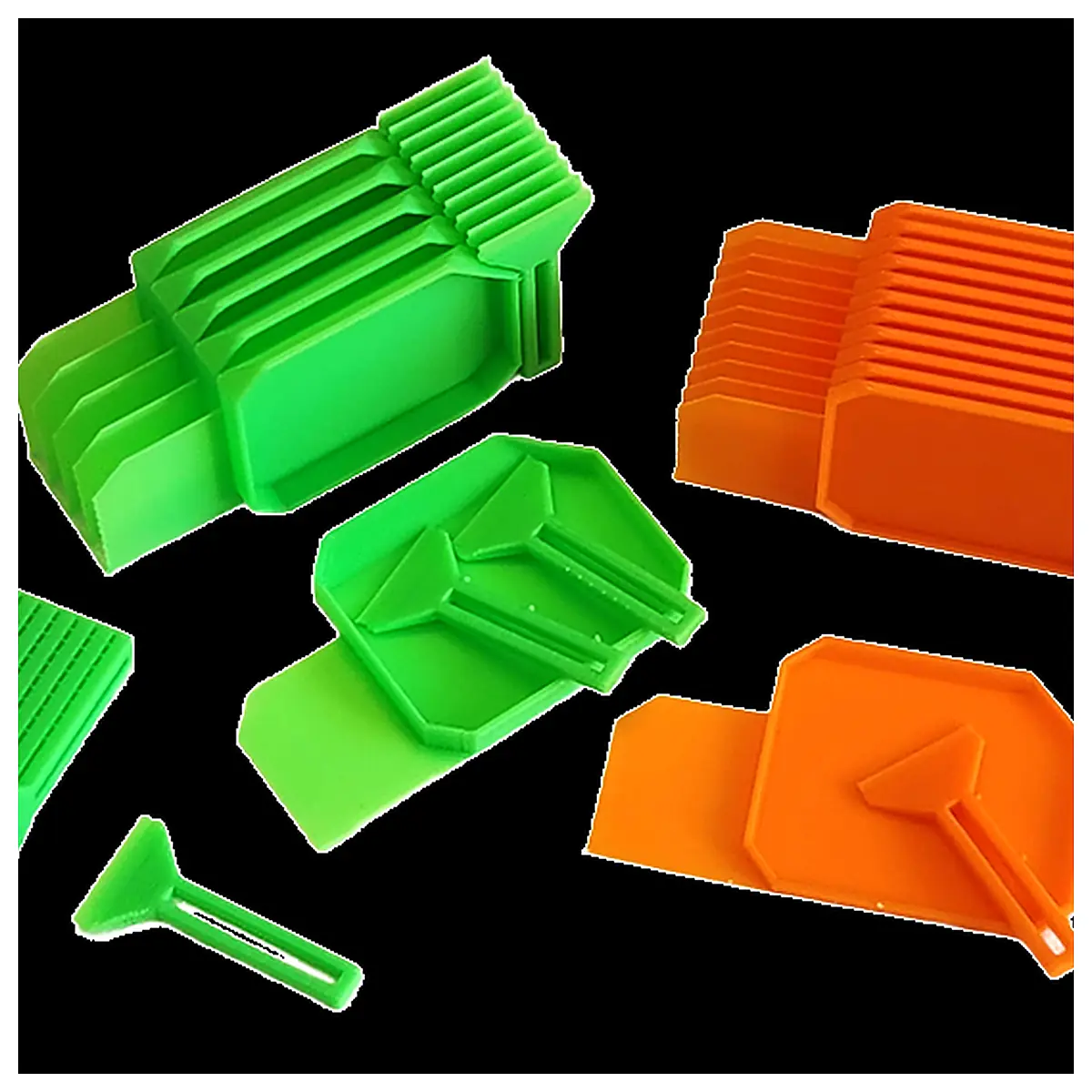 Epoxy Resin Tools Set Spatulas Trays Universal Spatulas Parts Repair DIY