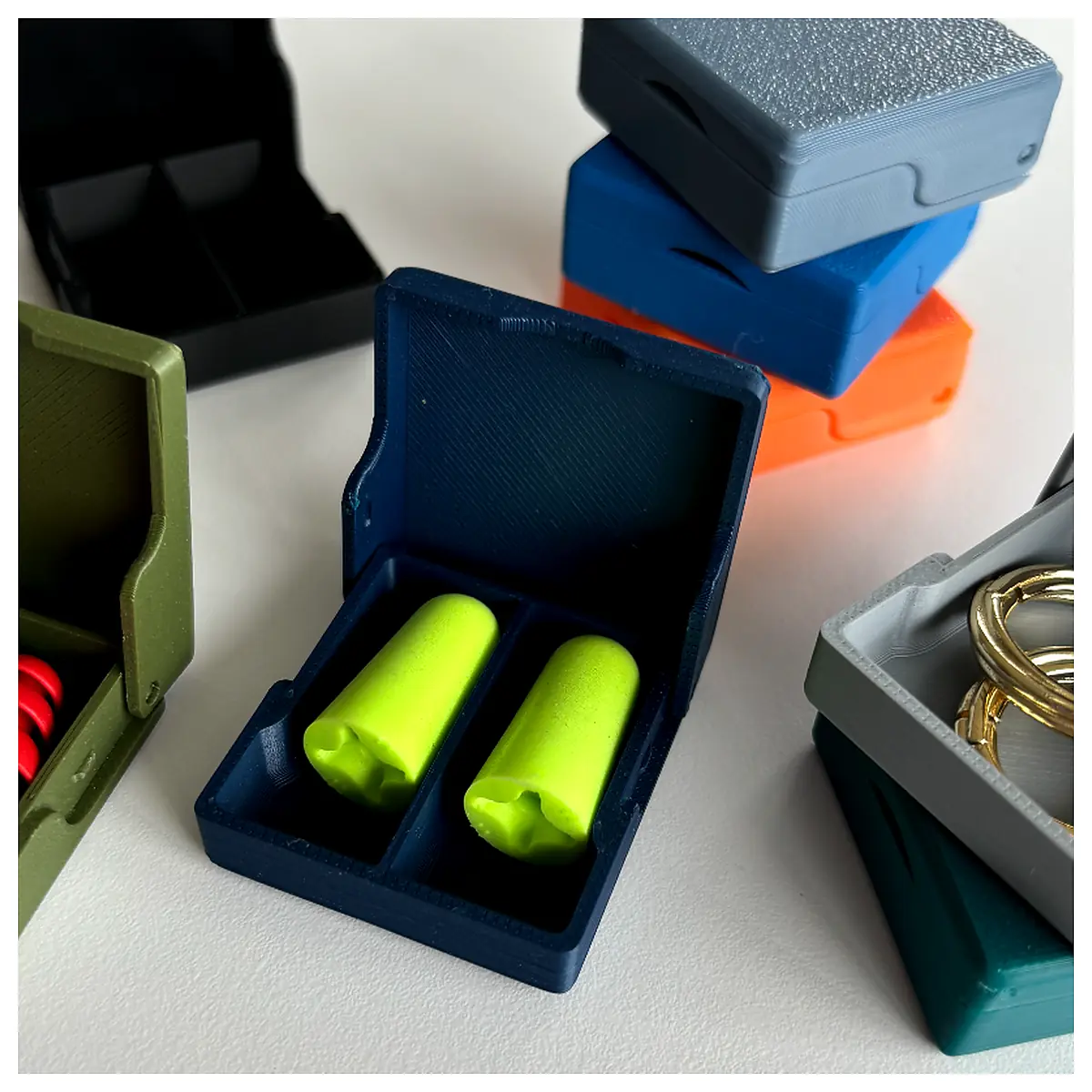 Small Box Container Pocket Organizer Storage Case Accessory Parts Repair Universal Bag