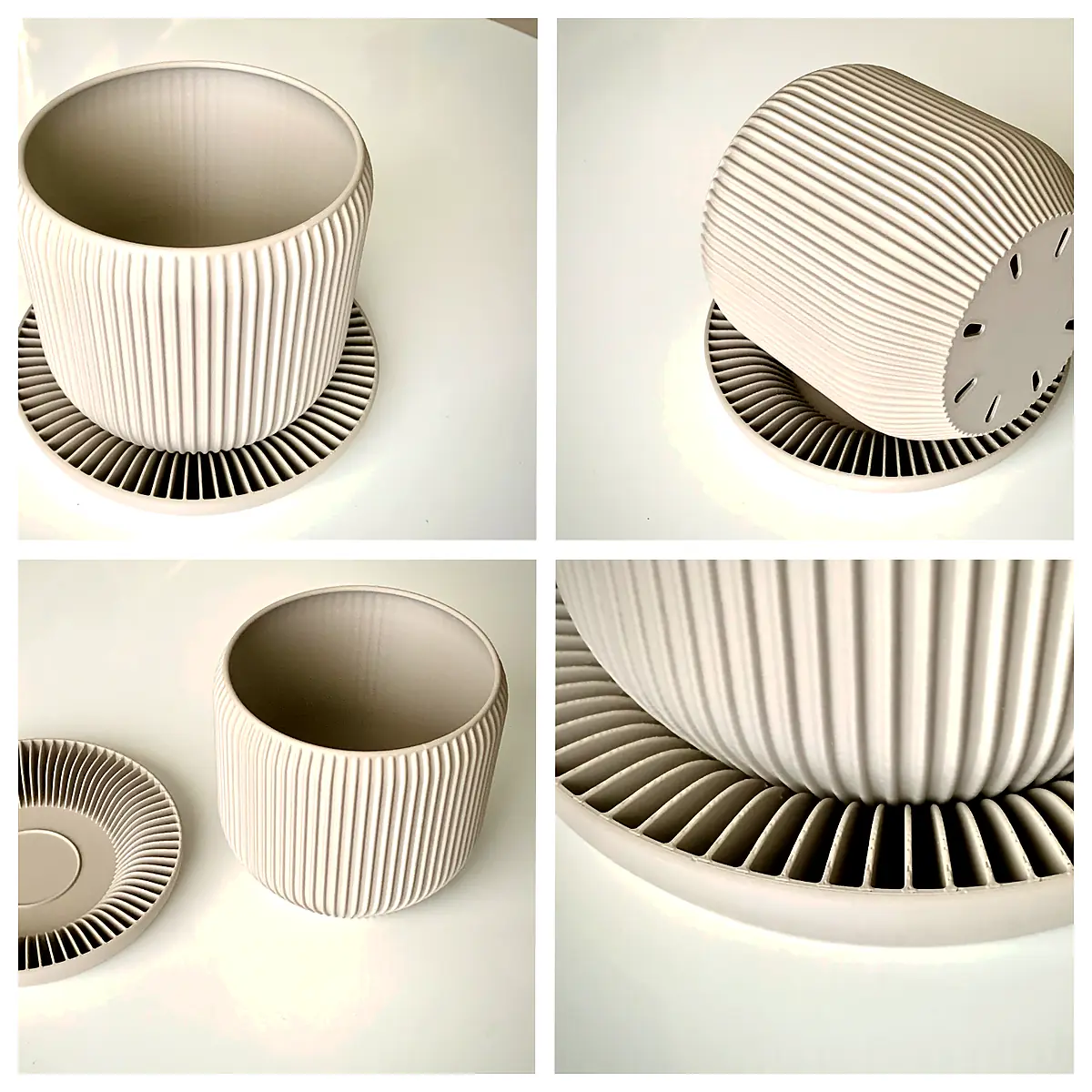 Planter Tray Set Indoor Plants Watering System Flower Pot Accessories Garden Supplies Plant Care