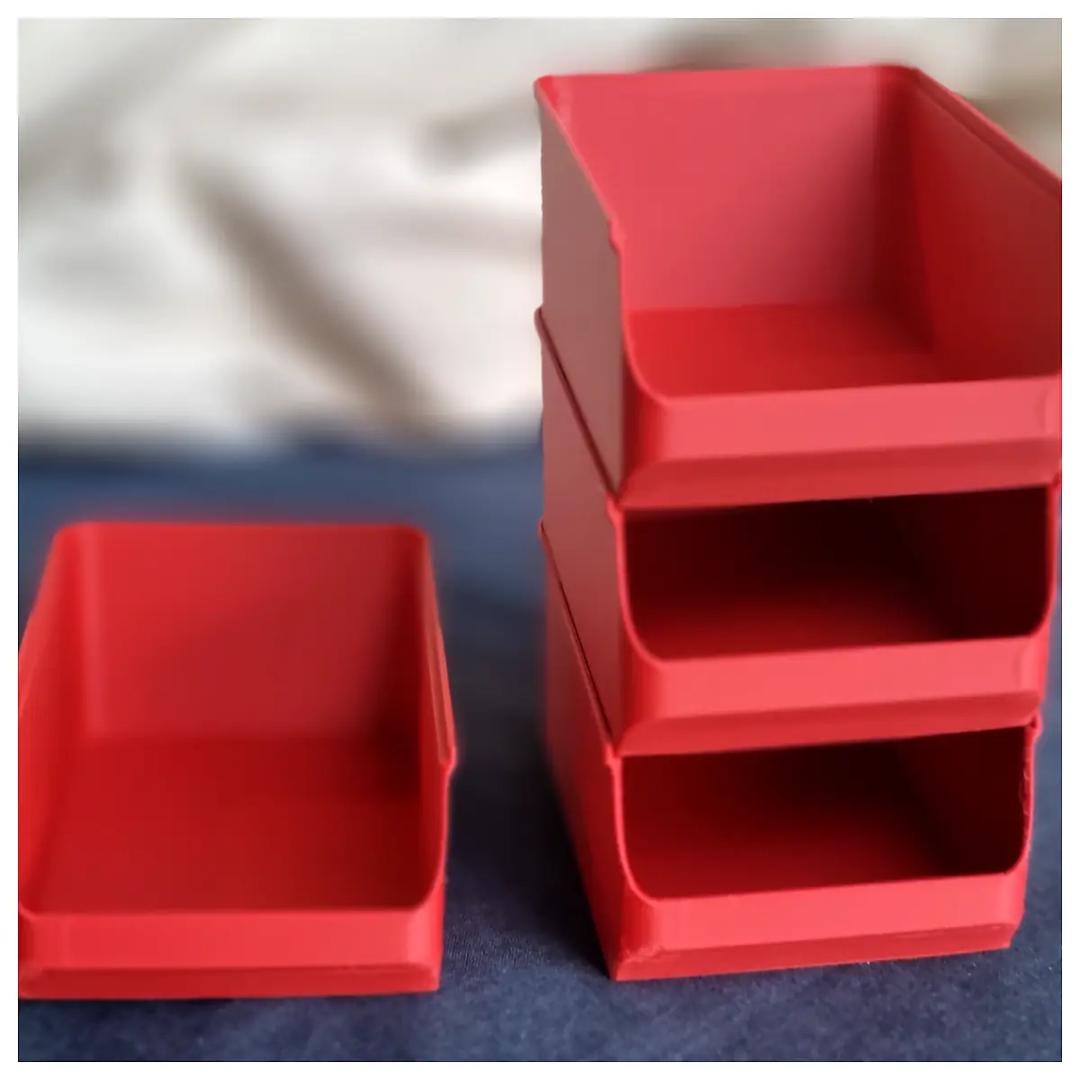 Stackable Storage Boxes Bins Organizer Storage Solutions Transport Mobile