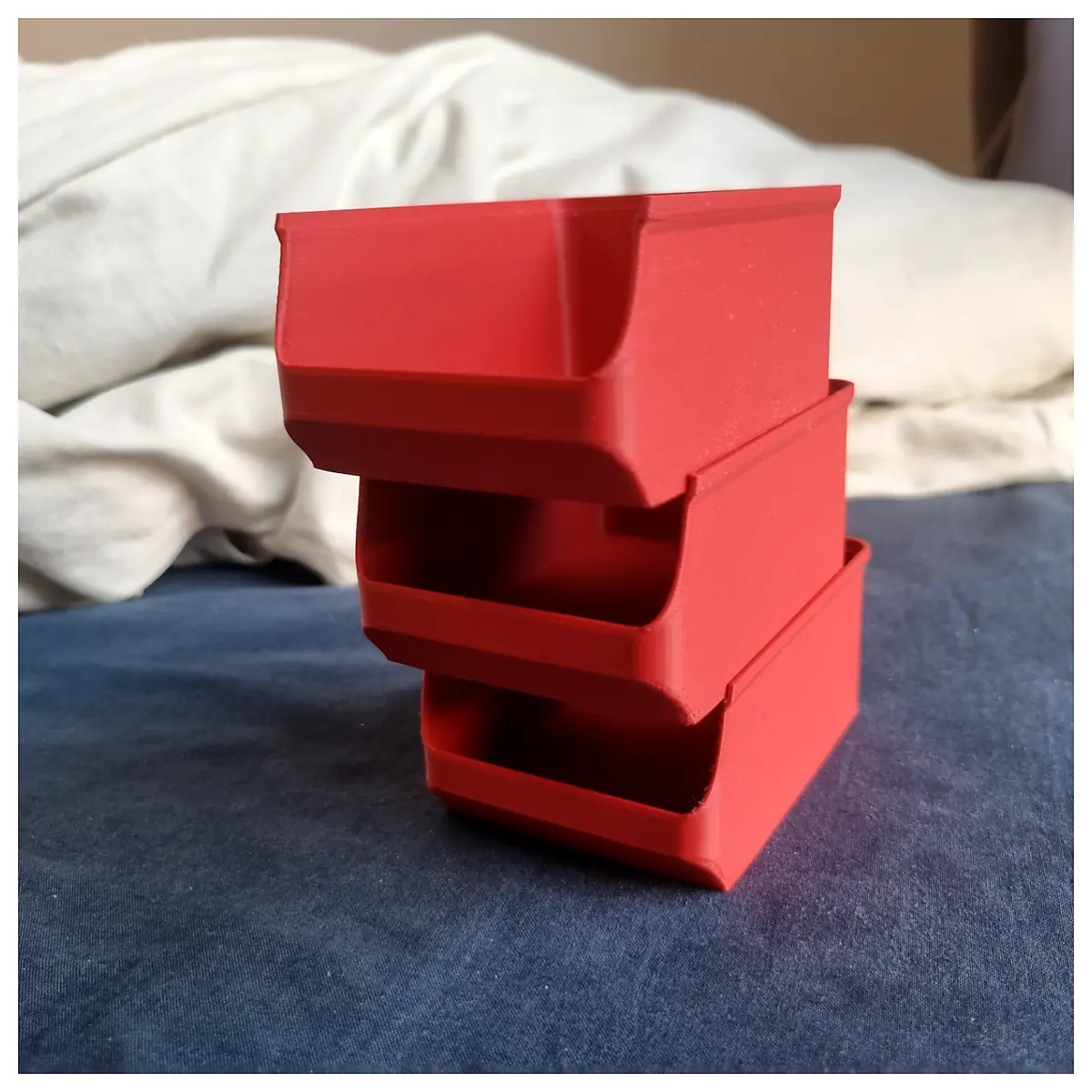 Stackable Storage Boxes Bins Organizer Storage Solutions Transport Mobile