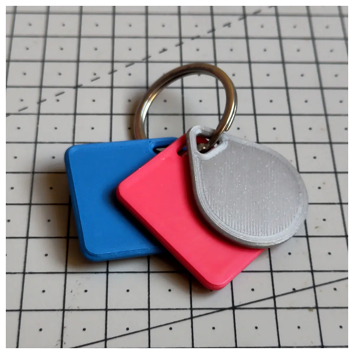 NFC Keychains Reader Communicator Smart Key Tracker Phone Accessories