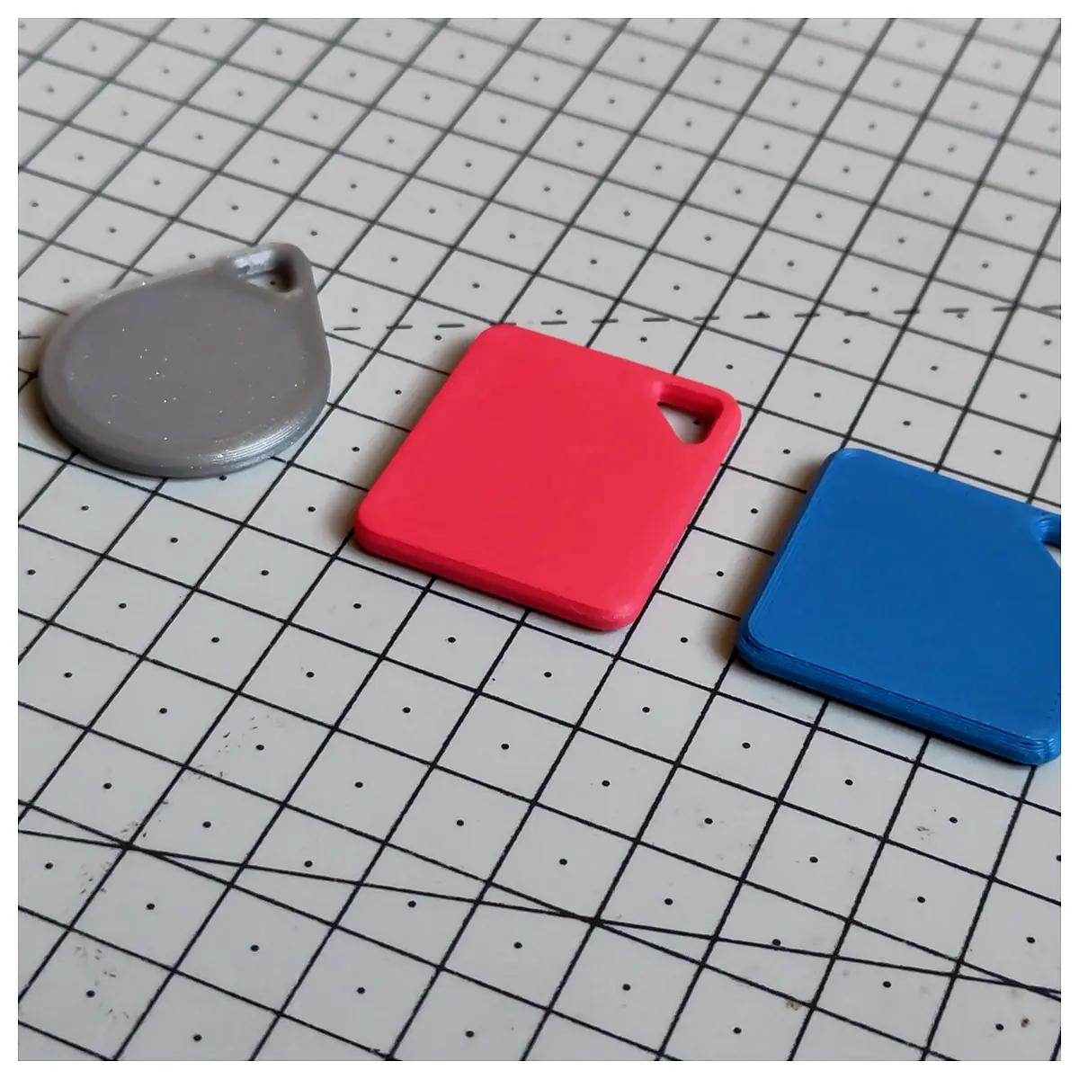 NFC Keychains Reader Communicator Smart Key Tracker Phone Accessories