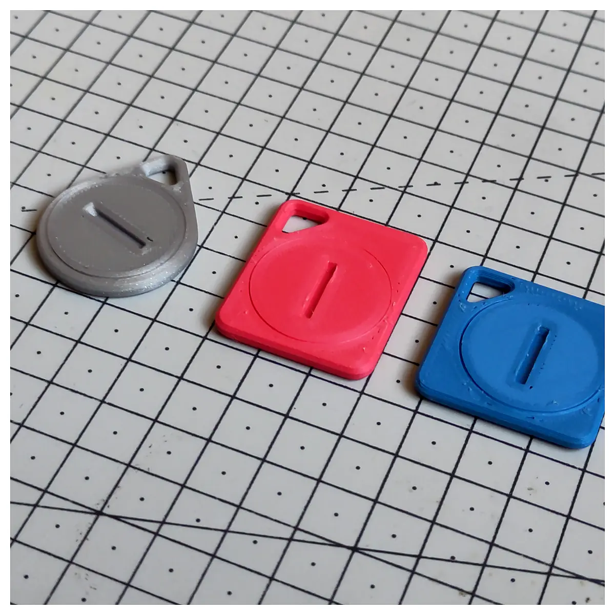 NFC Keychains Reader Communicator Smart Key Tracker Phone Accessories