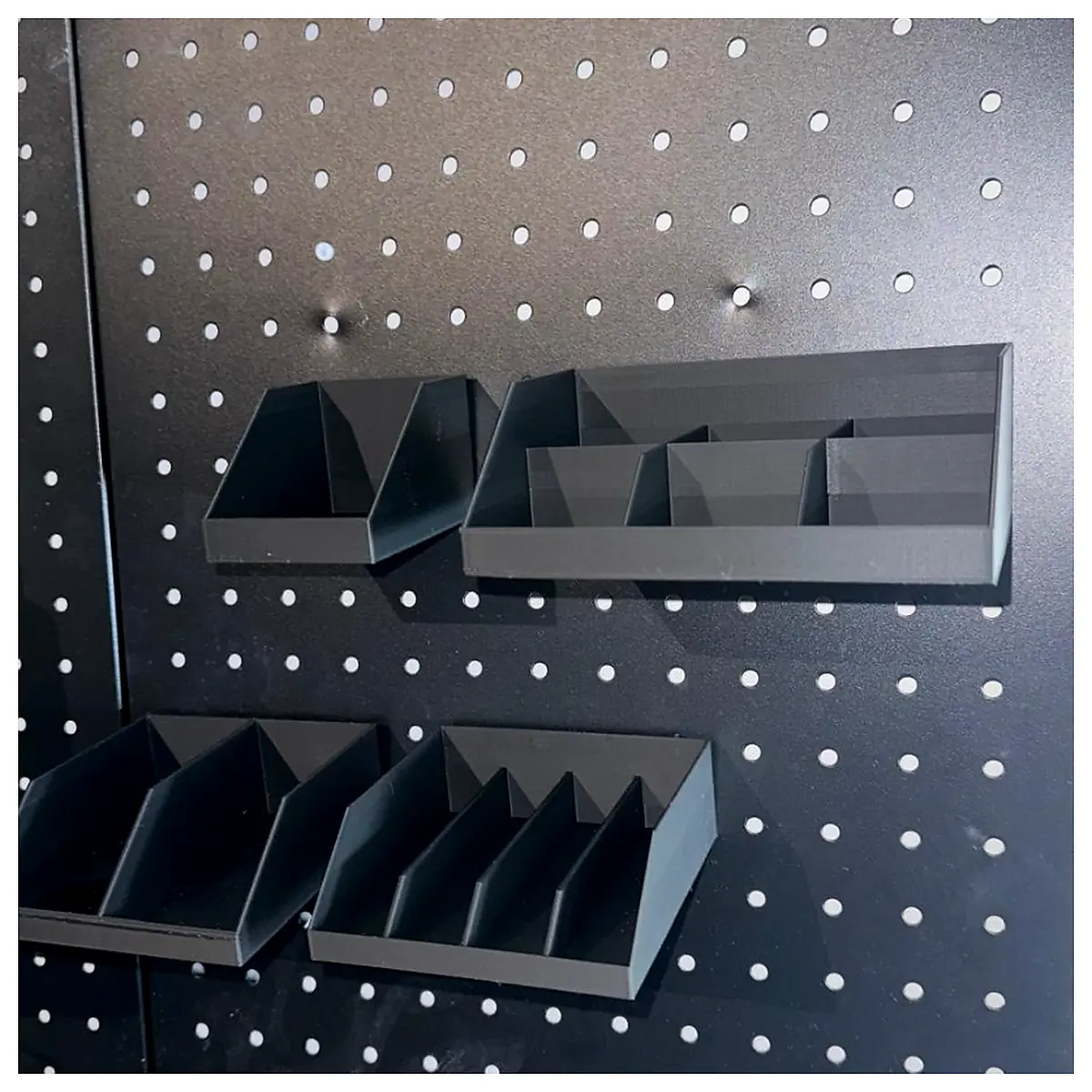 Customizable Peg Board Tray Skadis Parts Repair Organization System Storage Solutions