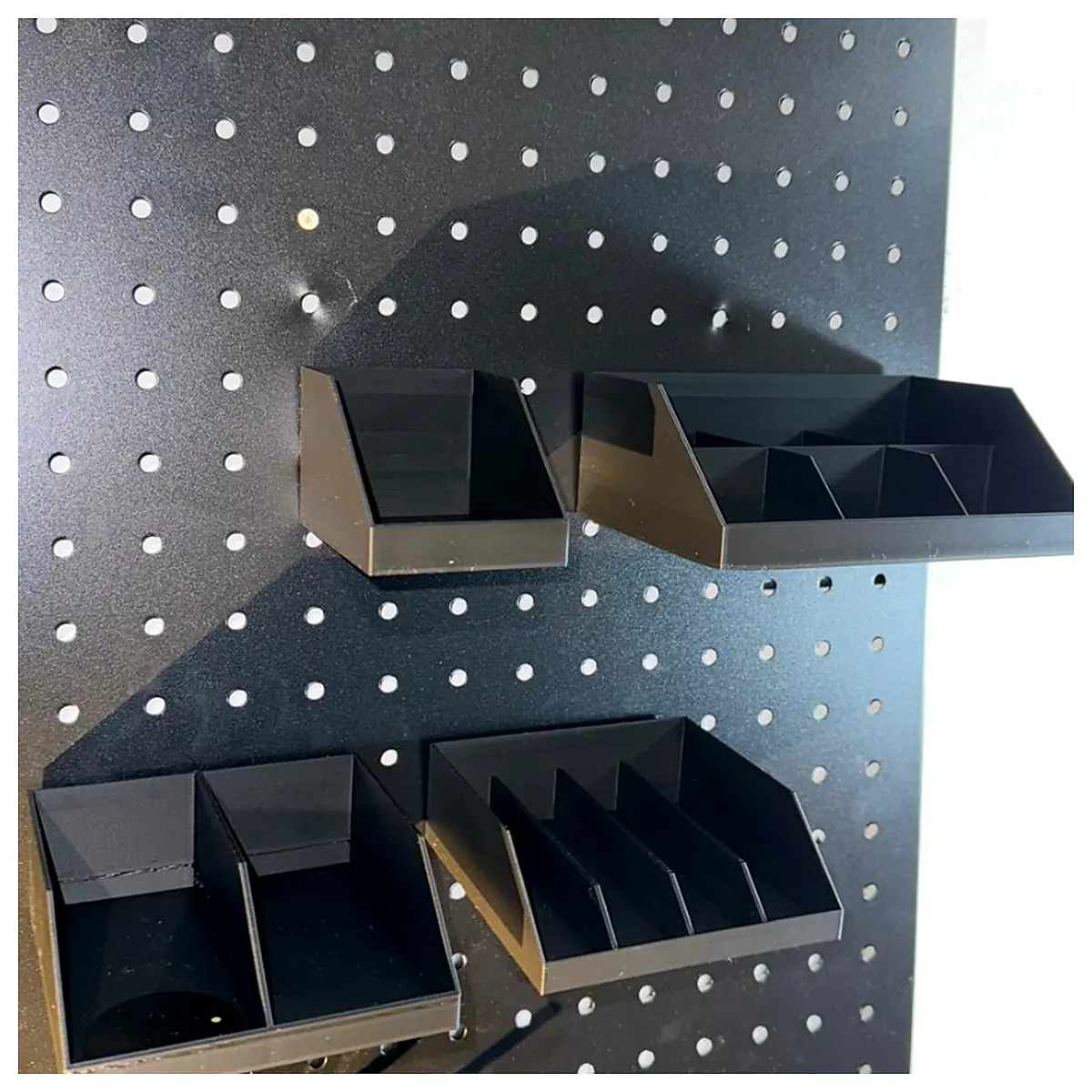 Customizable Peg Board Tray Skadis Parts Repair Organization System Storage Solutions