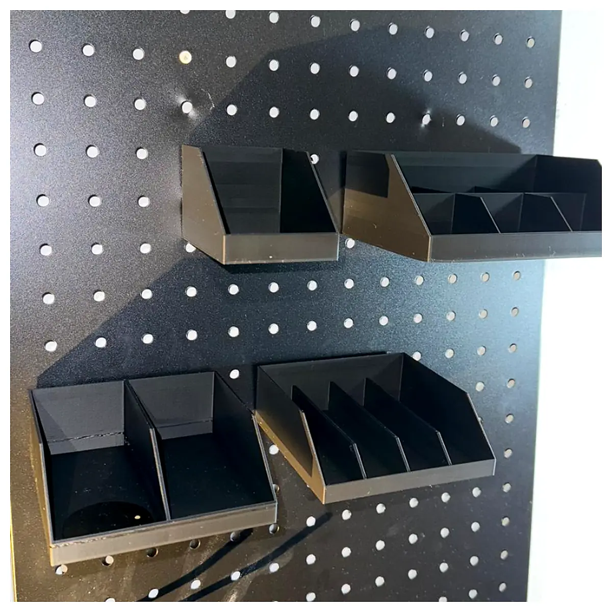 Customizable Peg Board Tray Skadis Parts Repair Organization System Storage Solutions
