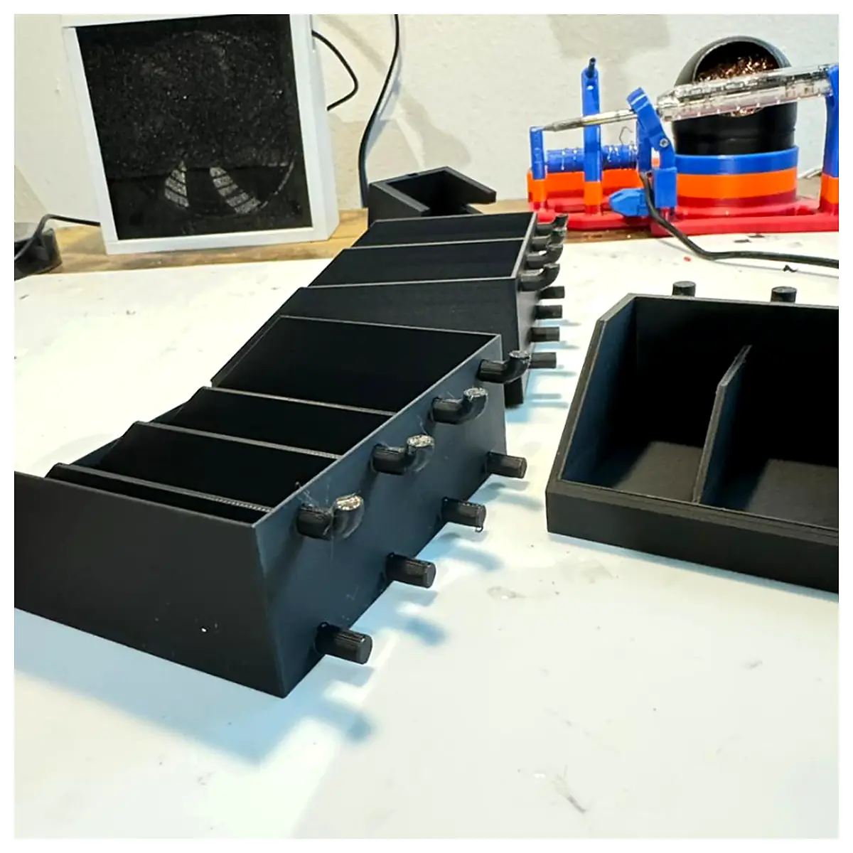 Customizable Peg Board Tray Skadis Parts Repair Organization System Storage Solutions