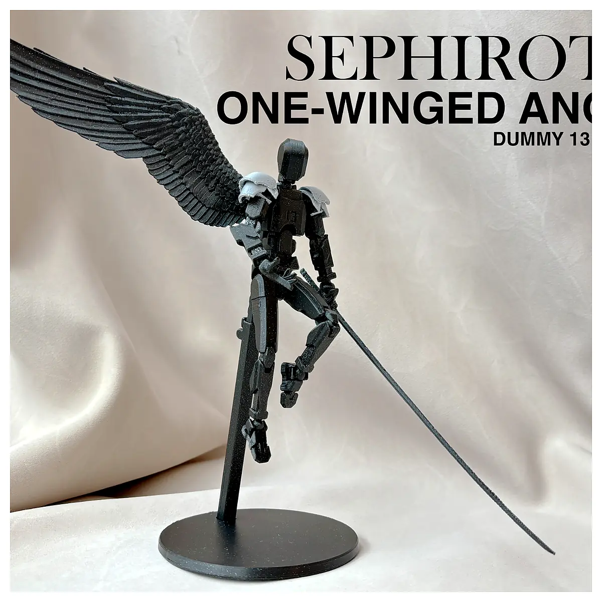 Sephiroth Dummy 13 Model Figure Display Game Accessory Anime Collectible Parts Repair