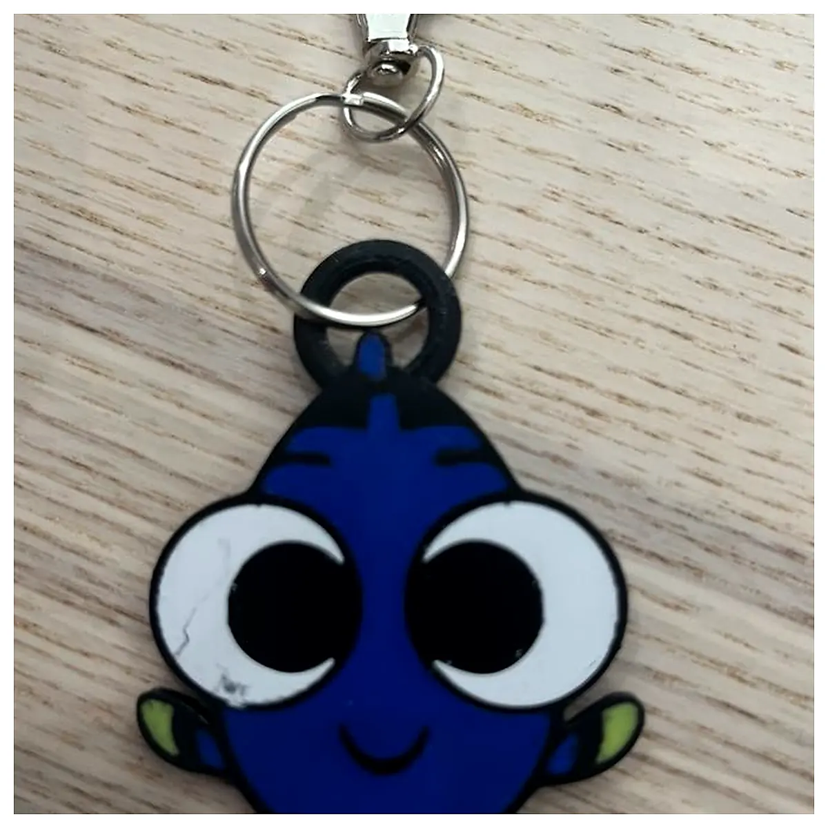 Dory Keychain Fish Shaped Charm Swimming Pool Decoration Dive Toy Repair Parts Pool Accessories Replacement