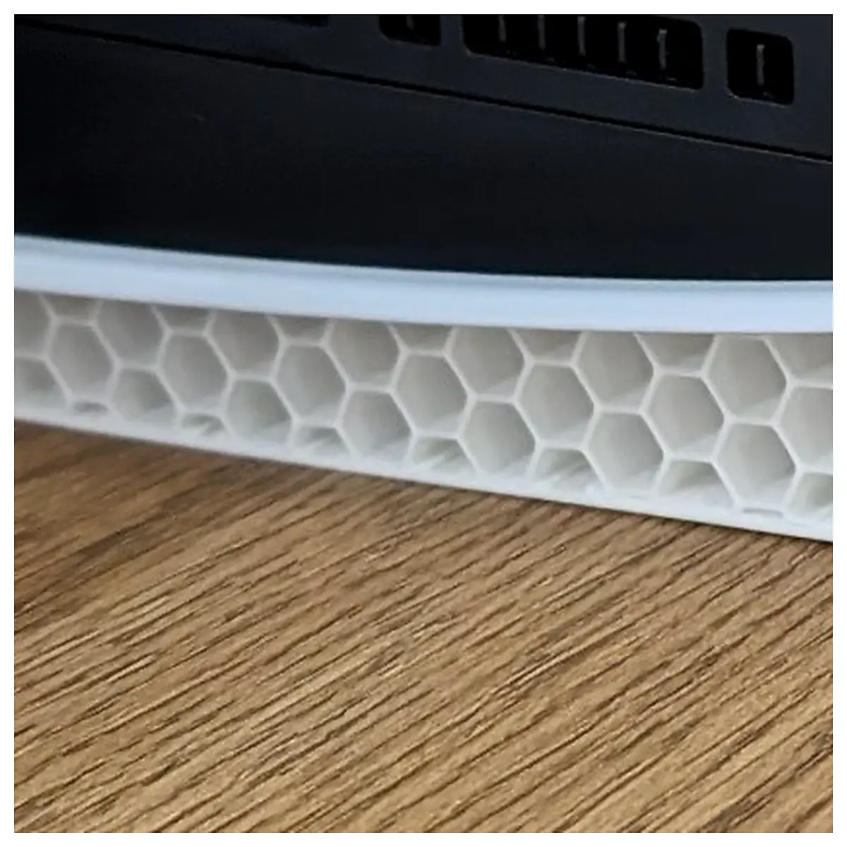 PS5 Horizontal Stand Honeycomb Design Game Console Stand Compatibility Stable Support