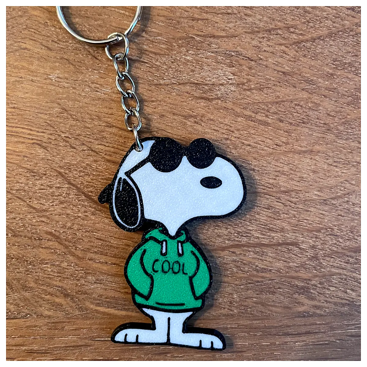 Snoopy Keychain Peanuts Charlie Brown Gift Keepsake Decoration Keyring Collectible Souvenir