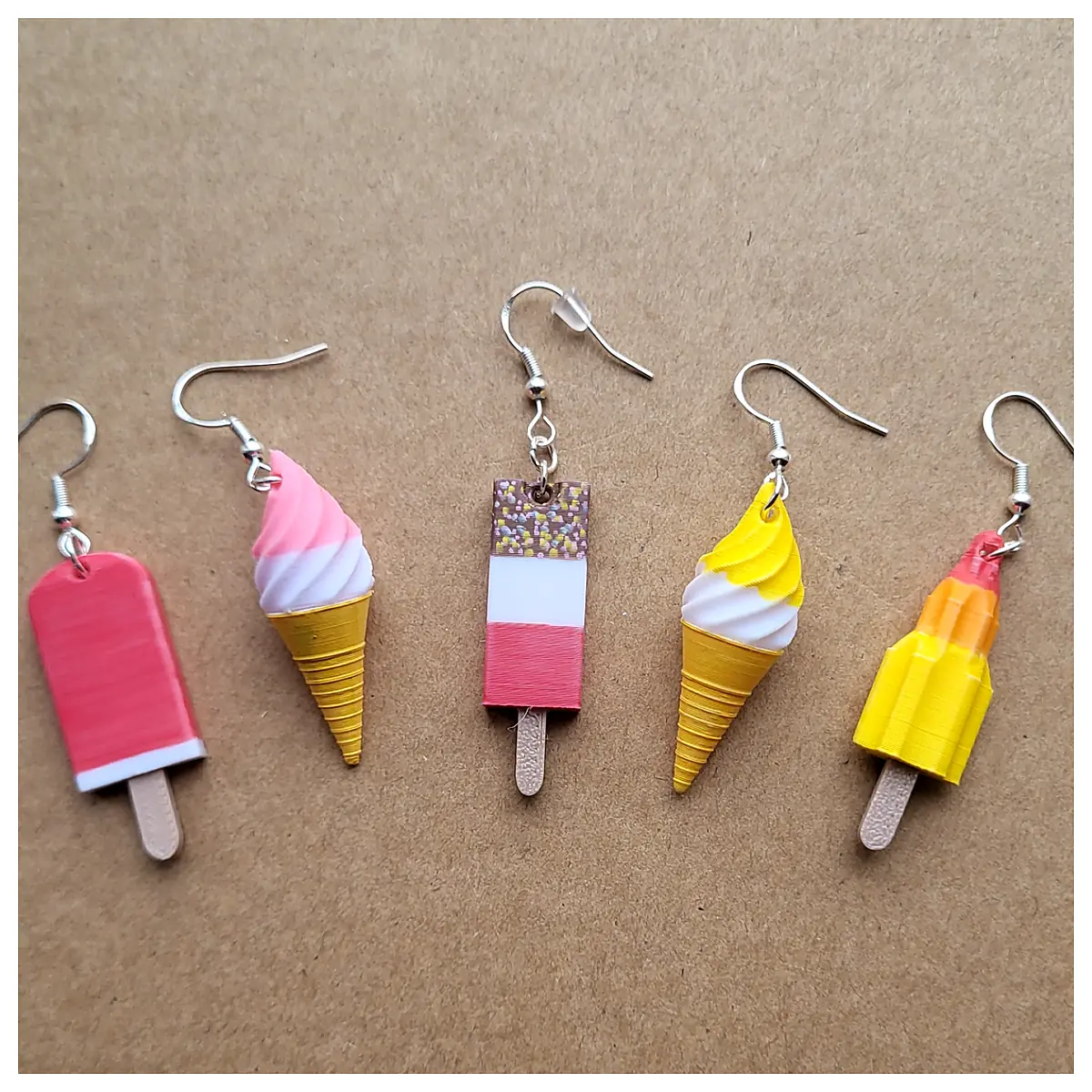 Summer Ice Earrings Cooling Jewelry Chills Accessories Earrings Parts Repair Universal