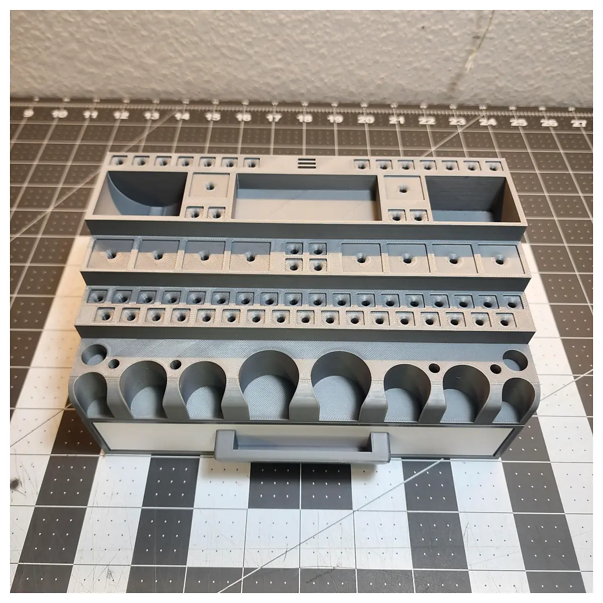 Bit Organizer Drawer System Tool Storage Drill Bit Case Universal Bit Holder Fast Installation Drill Accessories