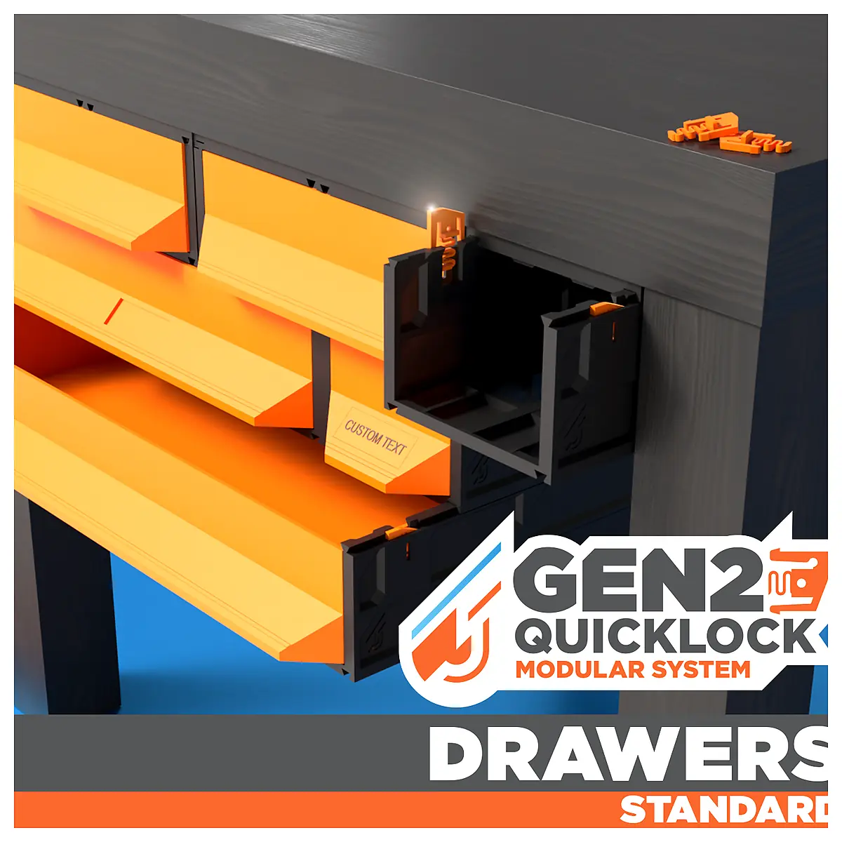 GEN2 185 Classic Drawers Drawer Parts Repair Universal Replacement