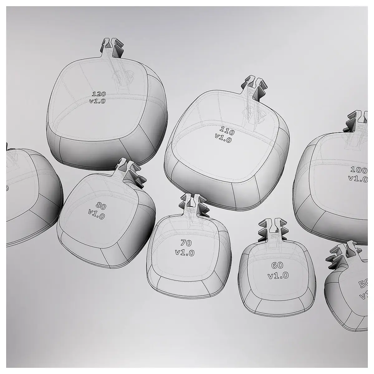 KYZ HSW Bowls 8 s Universal Bowls Kitchenware Food Containers Parts Repair