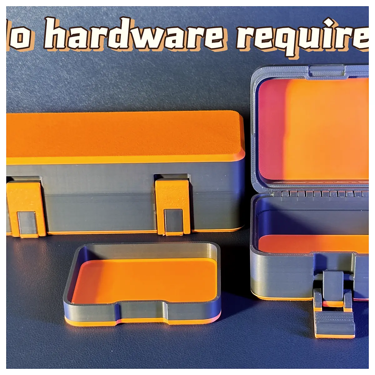 Storage Box No Hardware Needed Versatile Organizer Storage Box Container Home Storage Solutions