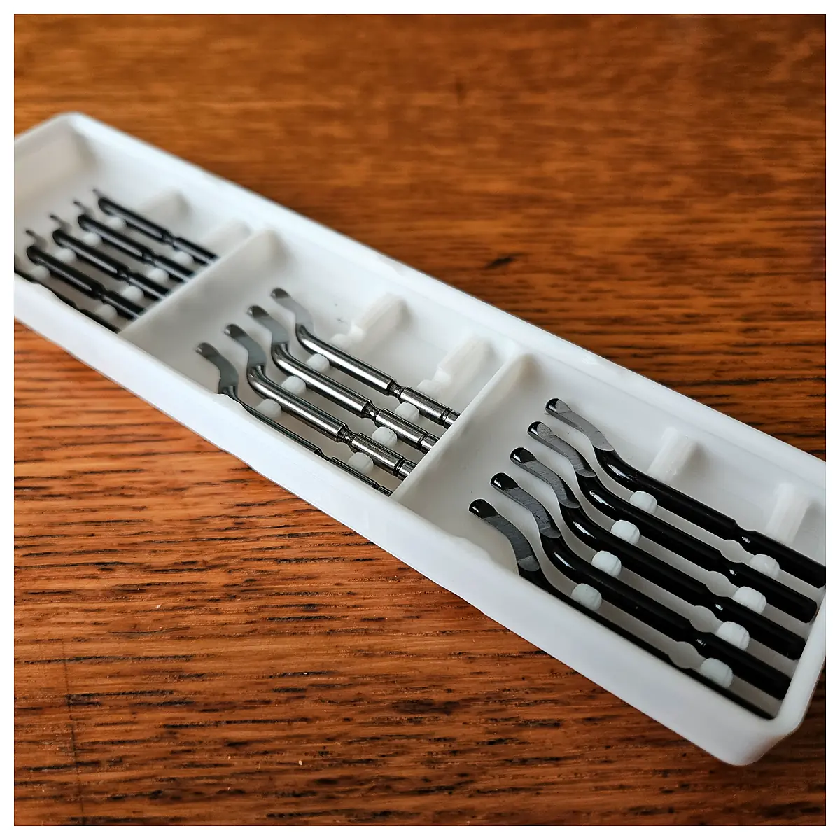 Gridfinity Deburring Tool Blades Trays Grinding Parts Repair Part Organization