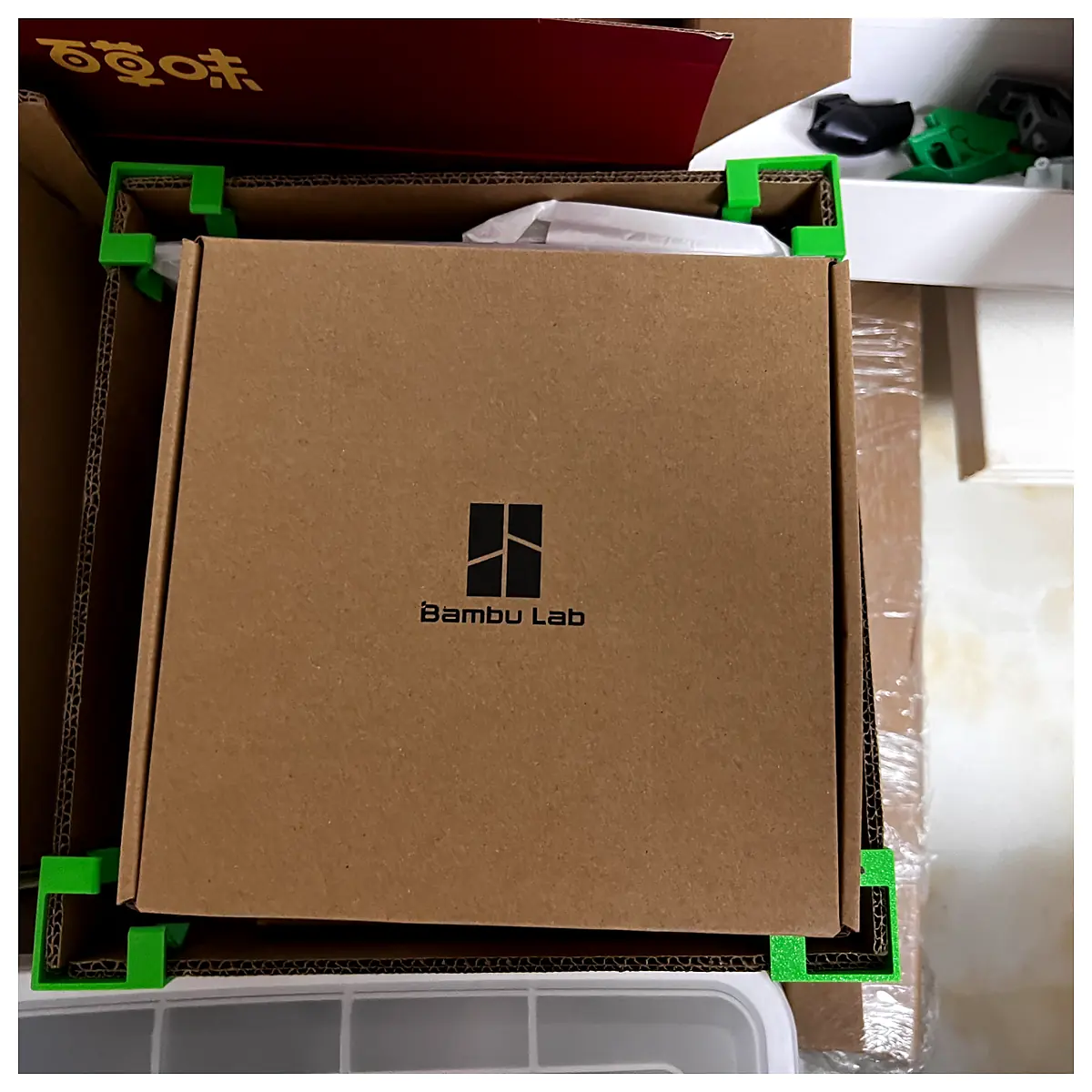 Cardboard Box Brackets Support Clamps Connect Fix Parts Repair