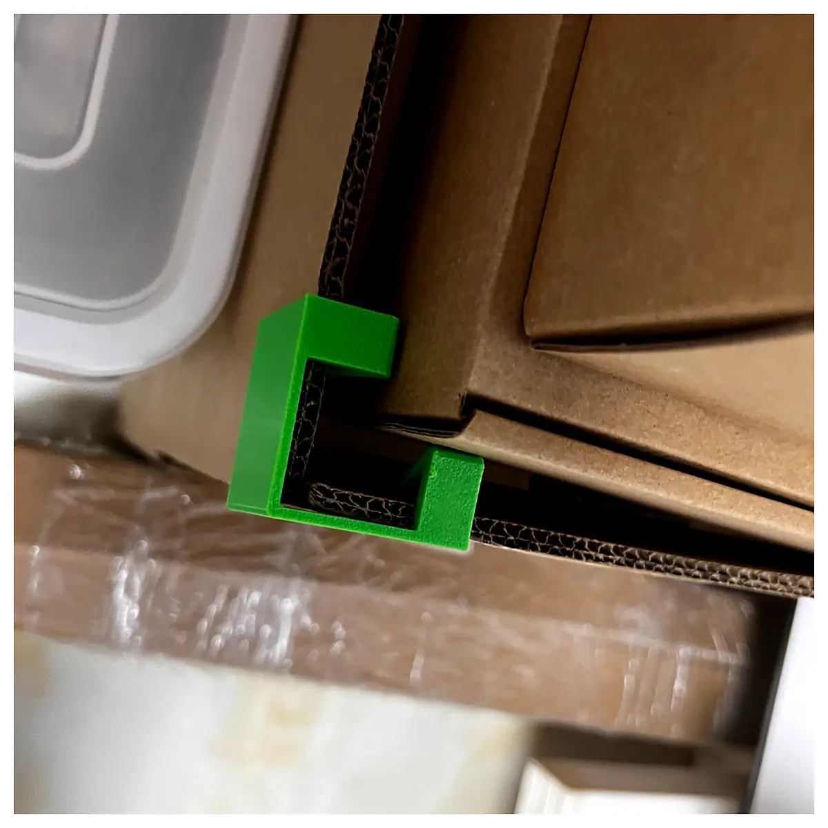 Cardboard Box Brackets Support Clamps Connect Fix Parts Repair