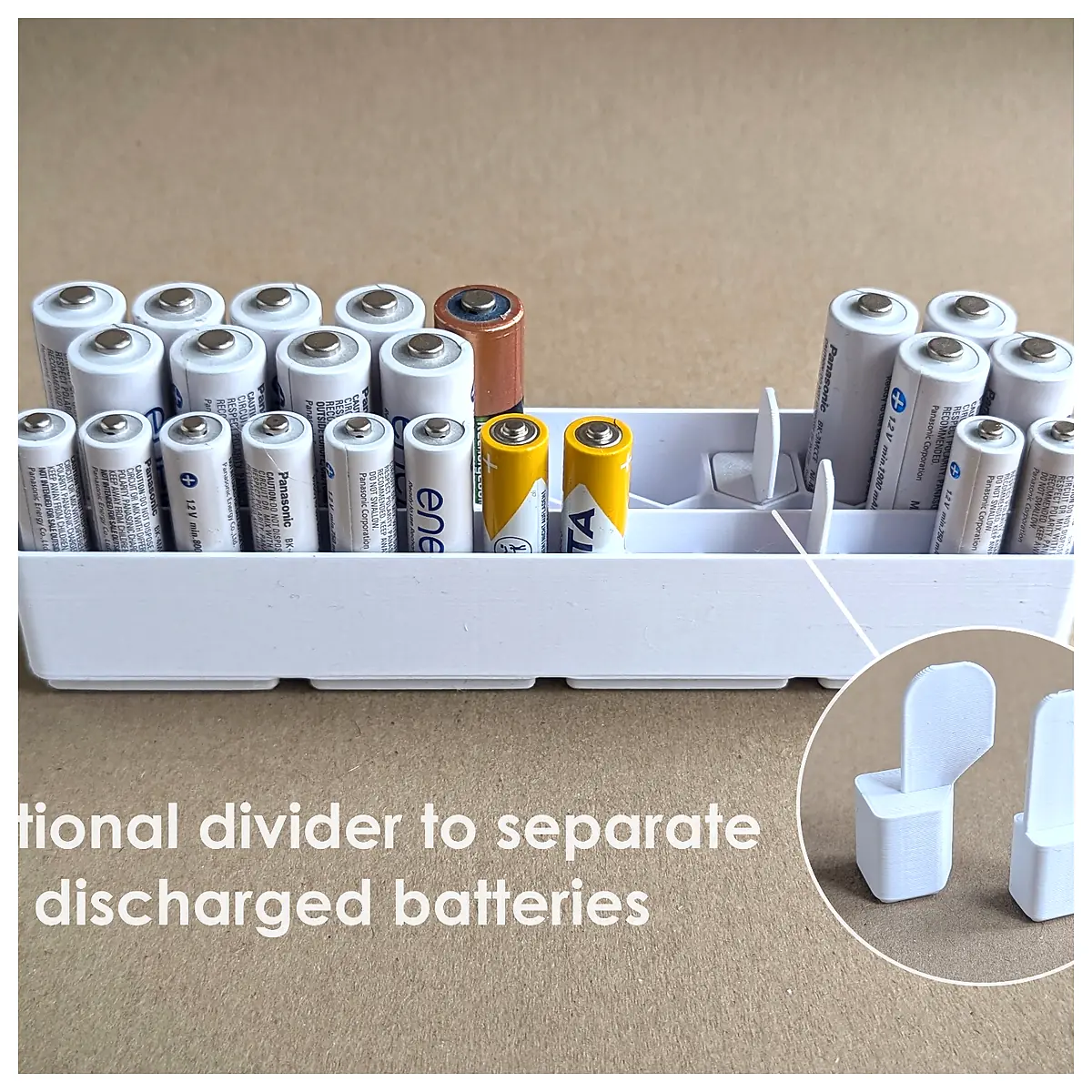Battery Holder Module Gridfinity Base Compatible Electronics Project Wireless Radio Assembly Parts