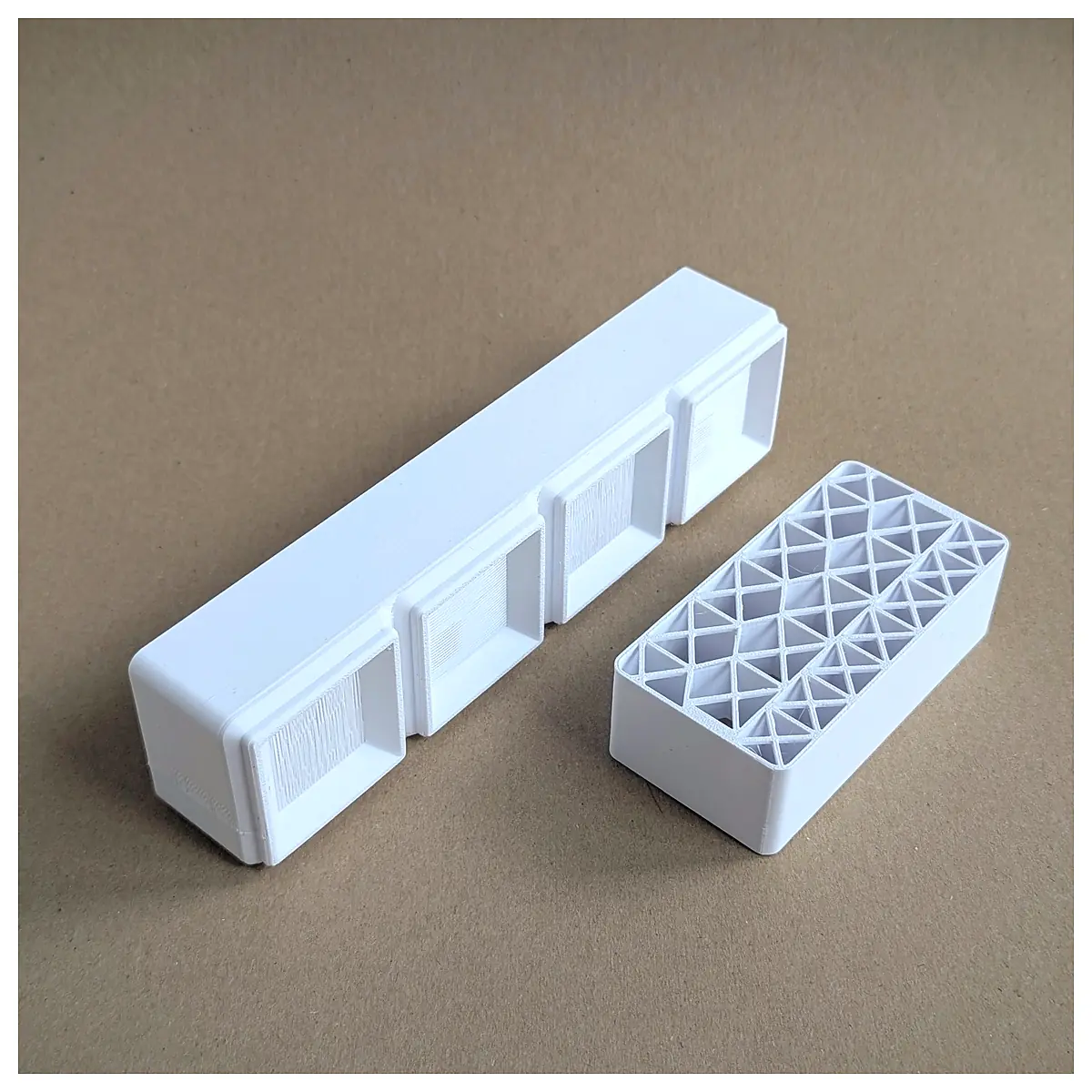 Battery Holder Module Gridfinity Base Compatible Electronics Project Wireless Radio Assembly Parts
