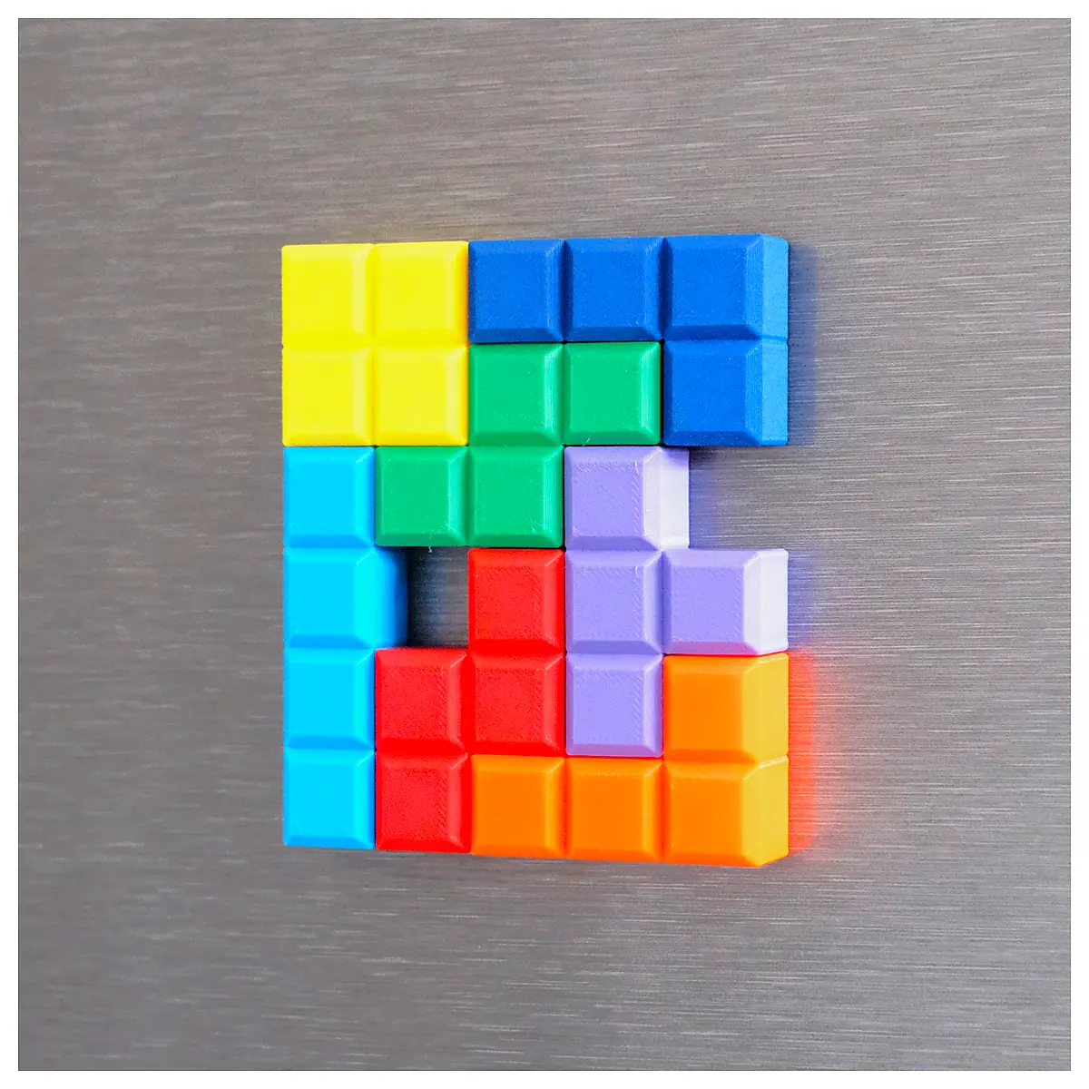 Magnetic Tetris Blocks Fridge Magnets Puzzle Toys Decoration Stickers Creative Gift