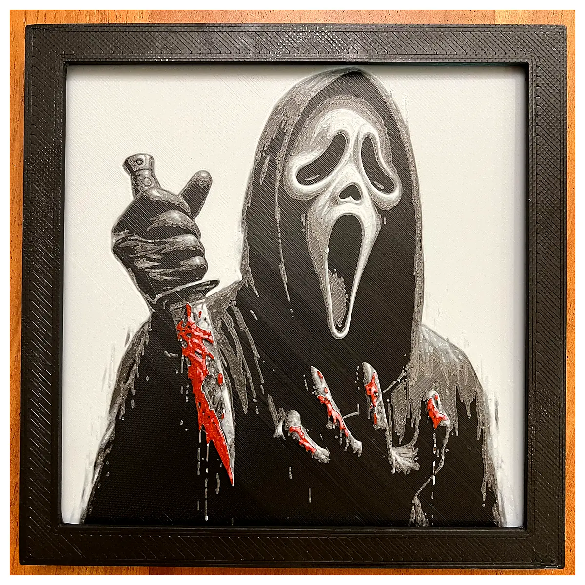 Ghostface Mask Halloween Horror Killer Costume Props Movie Scary Scream