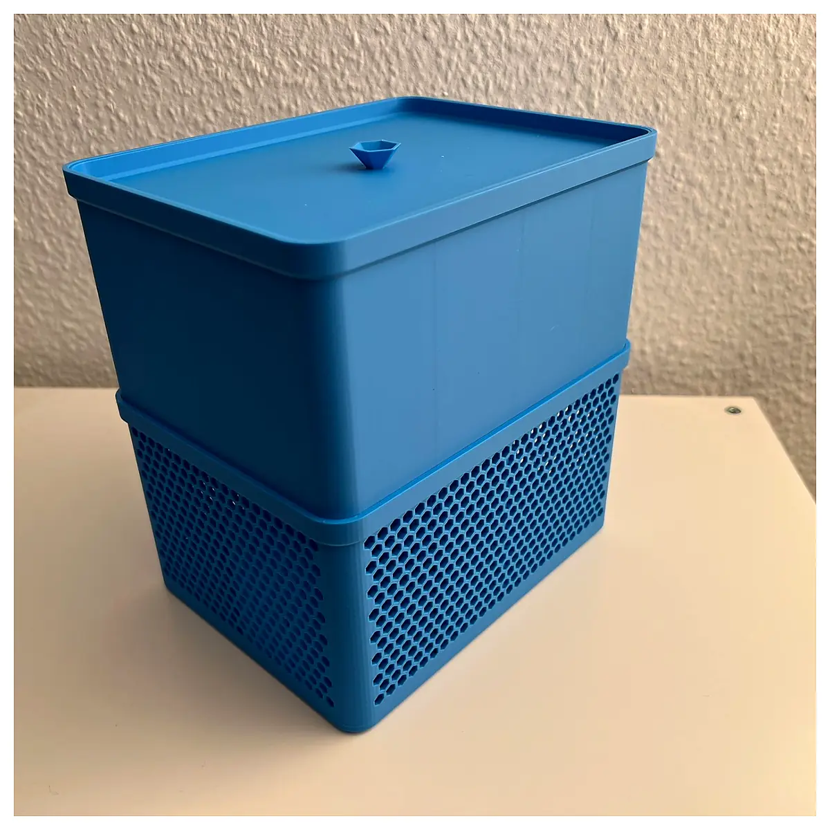 Stackable Organizer Boxes Modular Storage Solutions 200x150x100mm Storage Boxes Shelf Organizers Space Saving