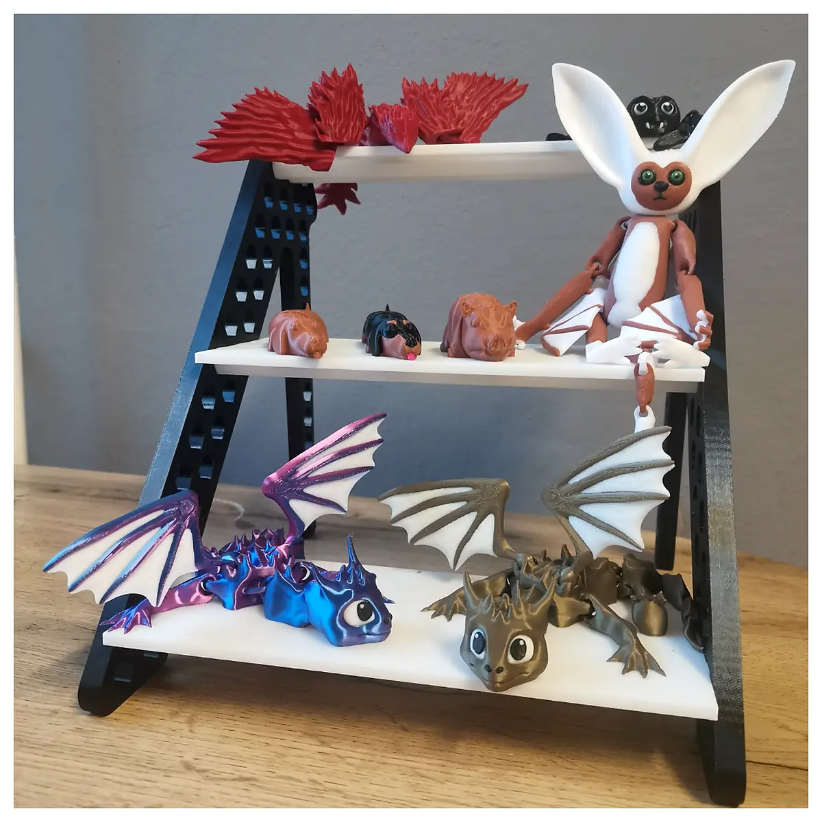 Modular Display Shelf Customizable Storage Unit Wall Mounted Shelving Unit Display Furniture Storage Solutions