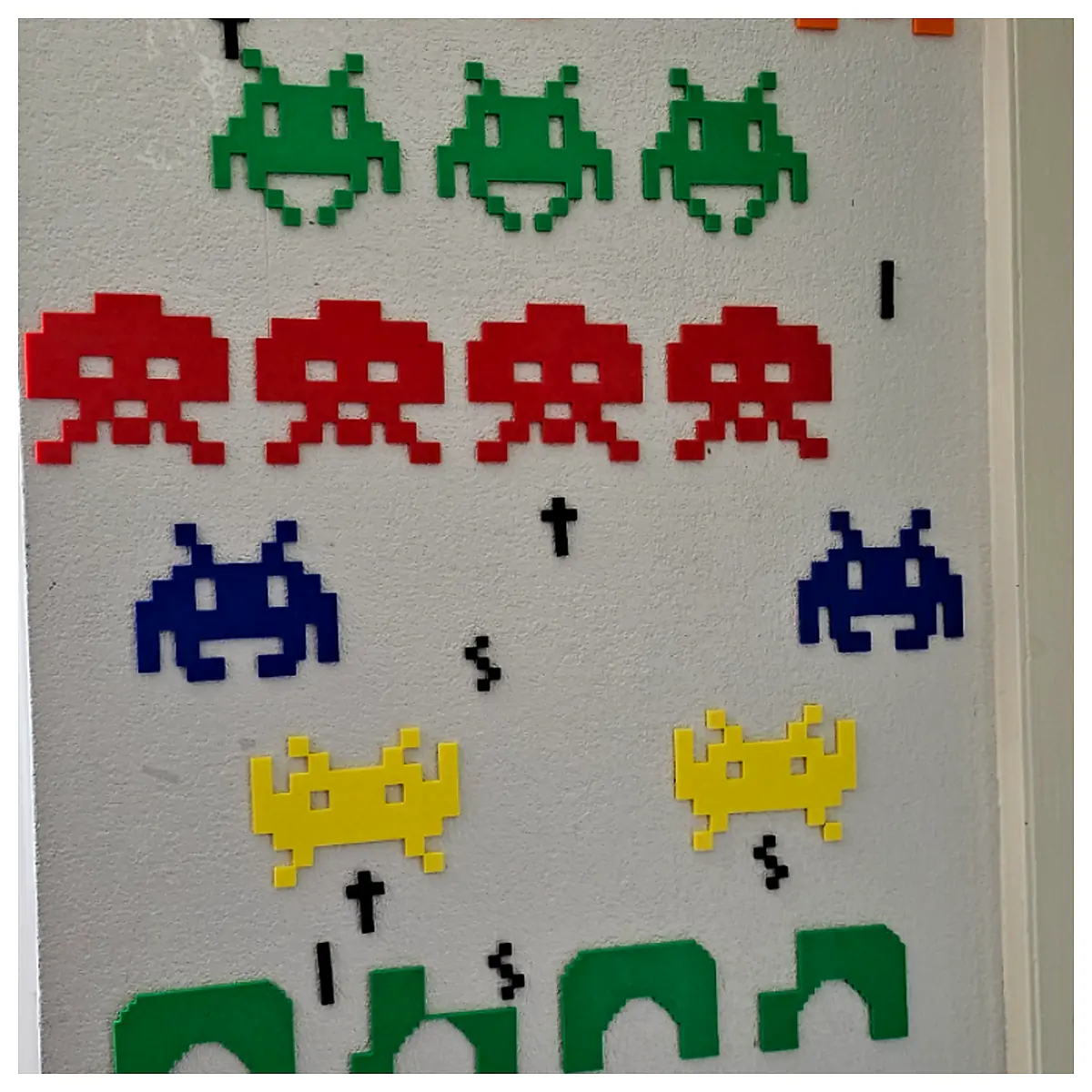 Wall Art Poster Retro Game Decor 8 bit Pixel Art Collectible Room Living Room Wall Hanging Game Accessory