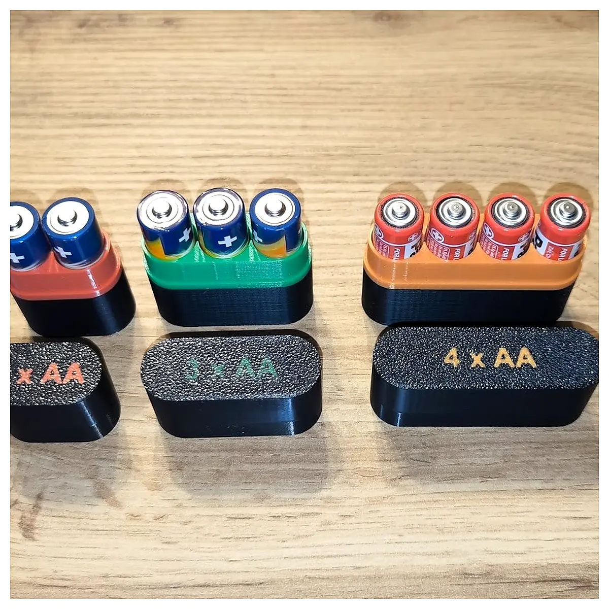 Battery Storage Box AA AAA Battery Charger Extenders Storage Power Bank Battery Parts Energy Storage