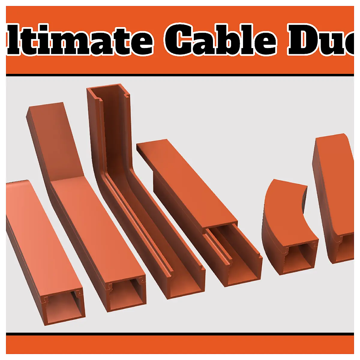 Cable Duct Customization Flexible Conduit Parts Repair Maintenance Universal Fitting